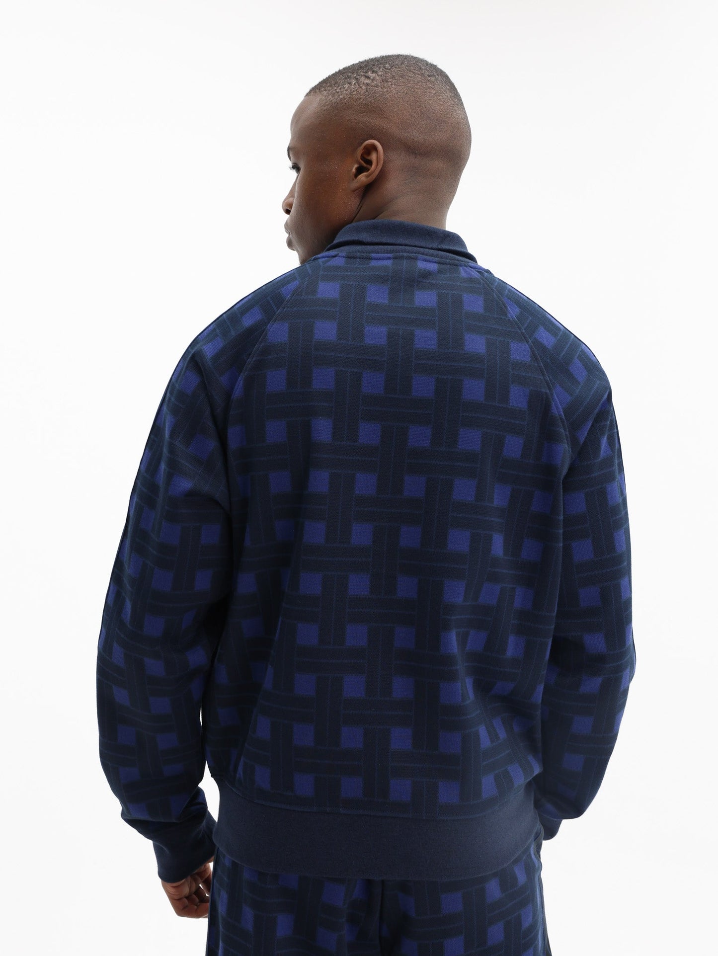 Kenzo Jacket Checkered Blue-Black