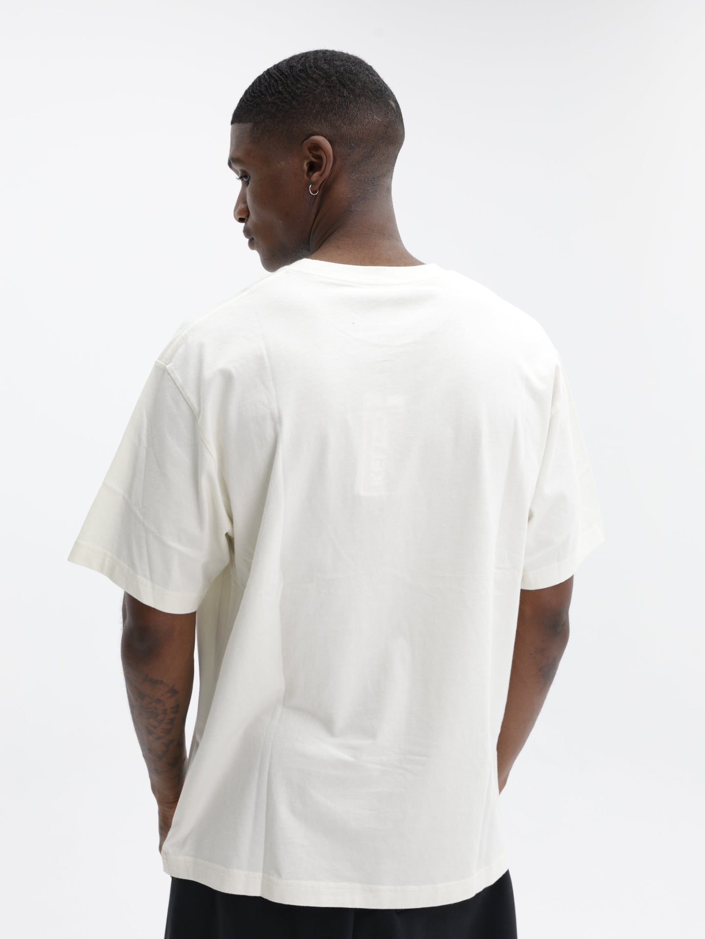Kenzo T-Shirt Gots Jungle Ecru