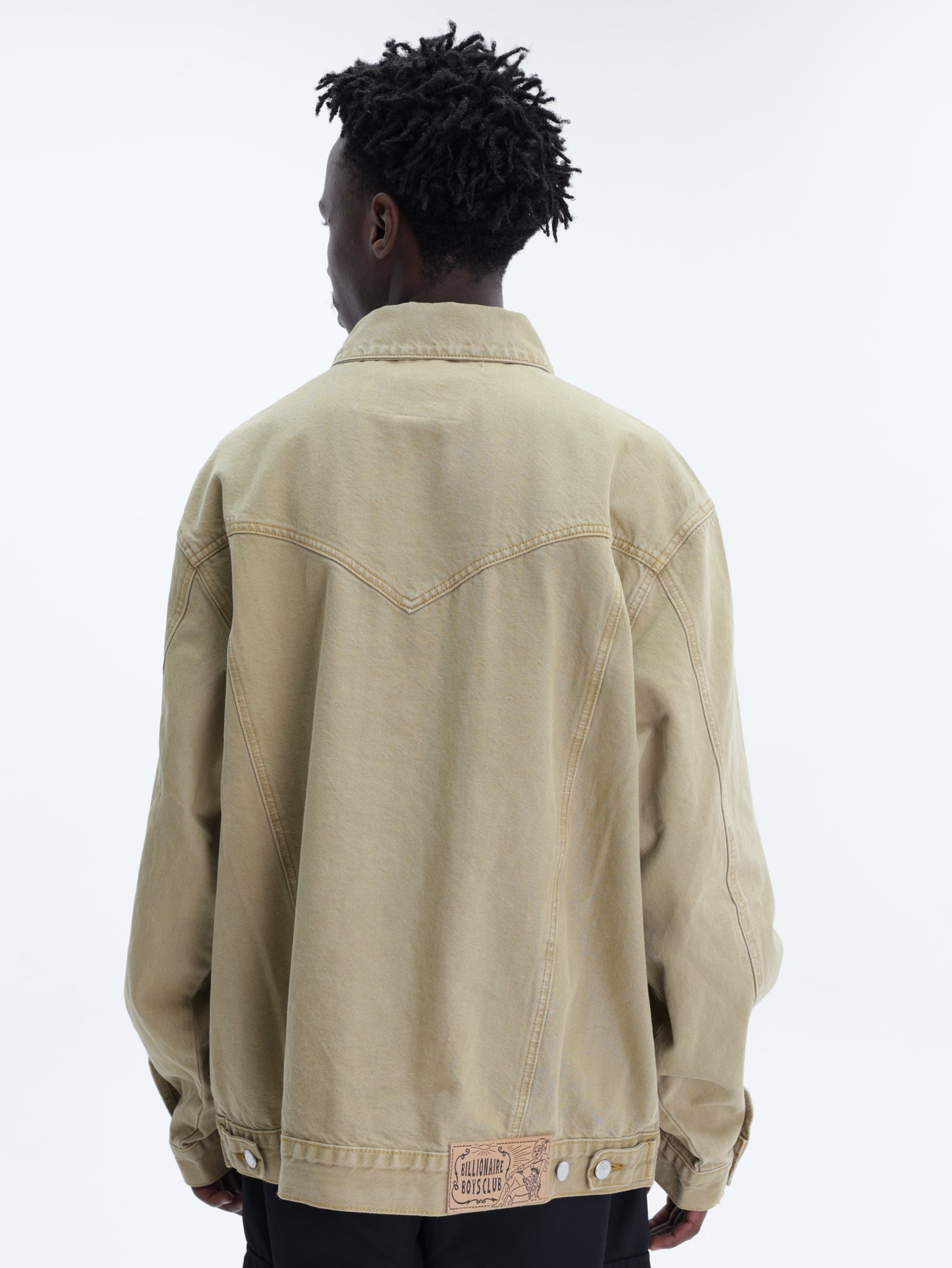 Billionaire Boys Club Jacket Diamonds & Dollars Pocket Logo Sand