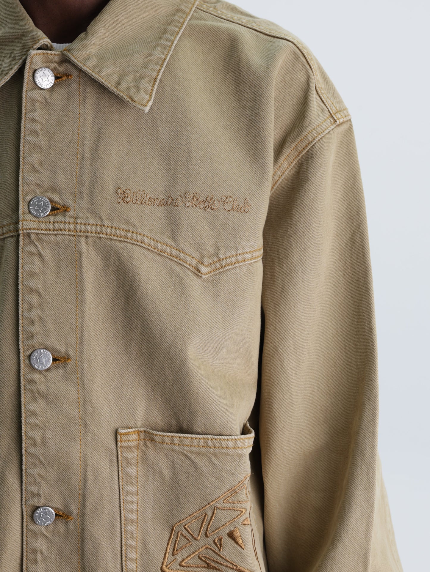 Billionaire Boys Club Jacket Diamonds & Dollars Pocket Logo Sand