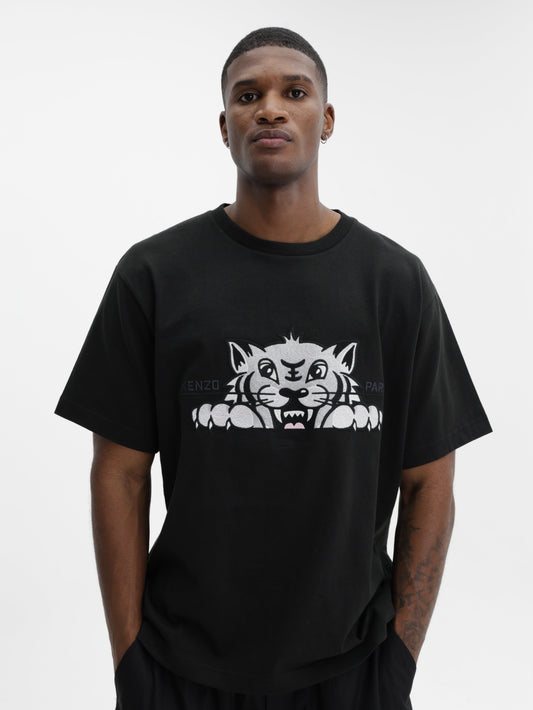 Kenzo T-Shirt Tiger Black