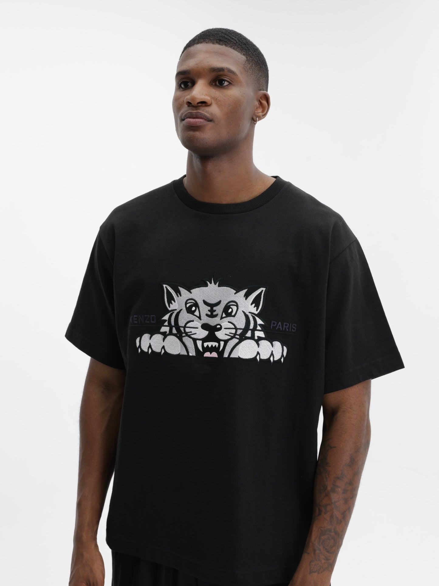 Kenzo T-Shirt Tiger Black