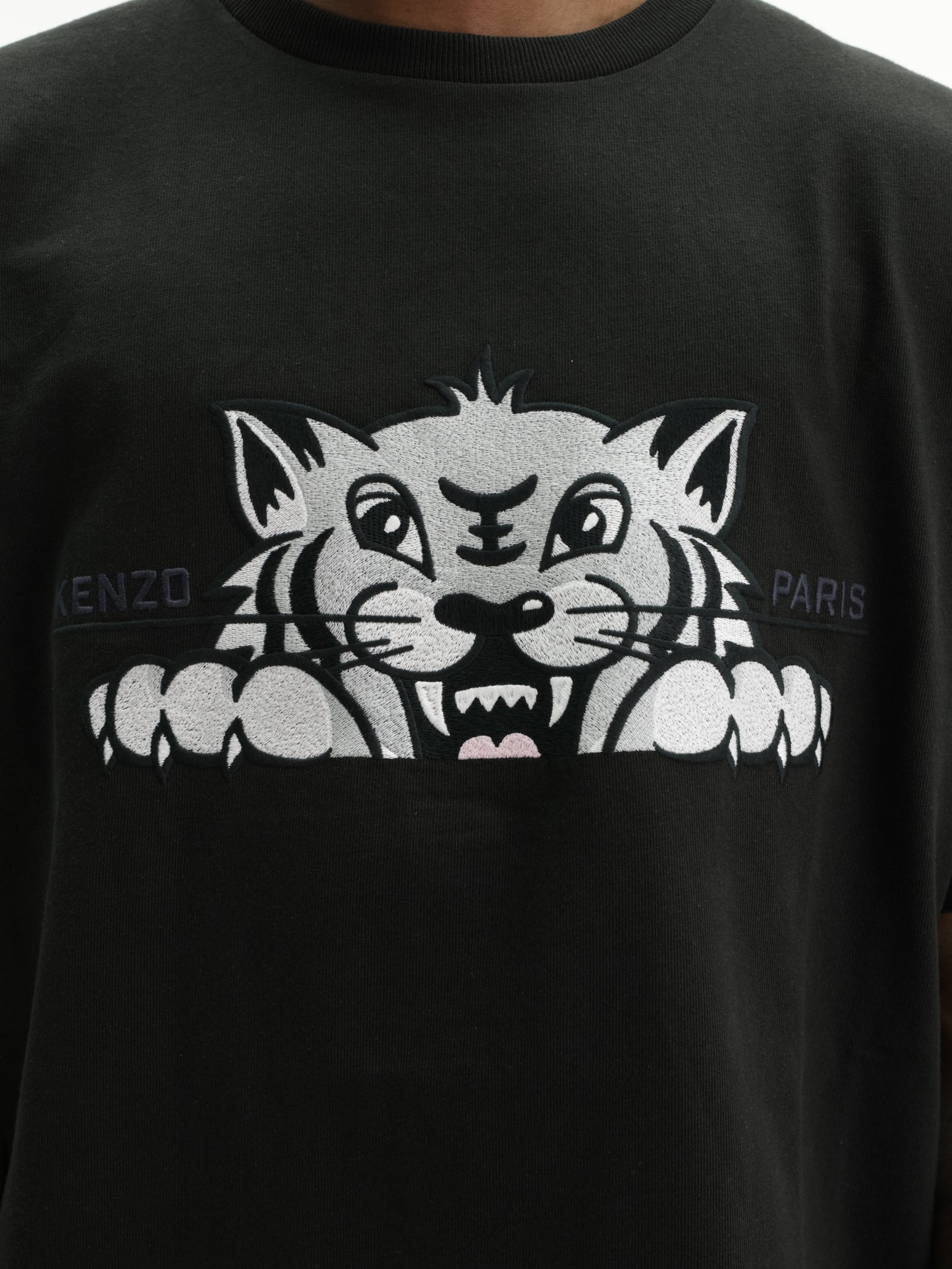 Kenzo T-Shirt Tiger Black