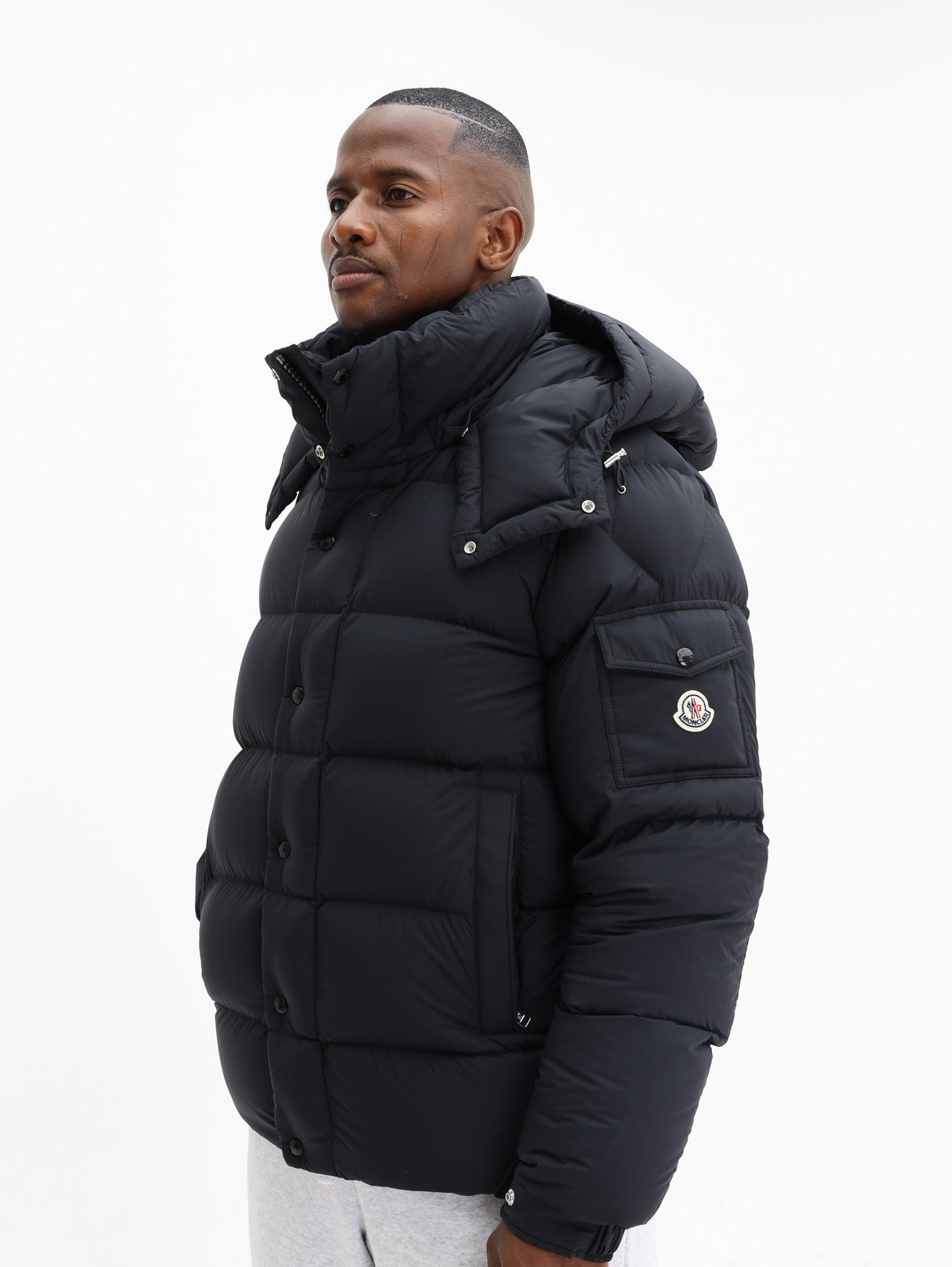 Moncler Jacket Maya Logo Black
