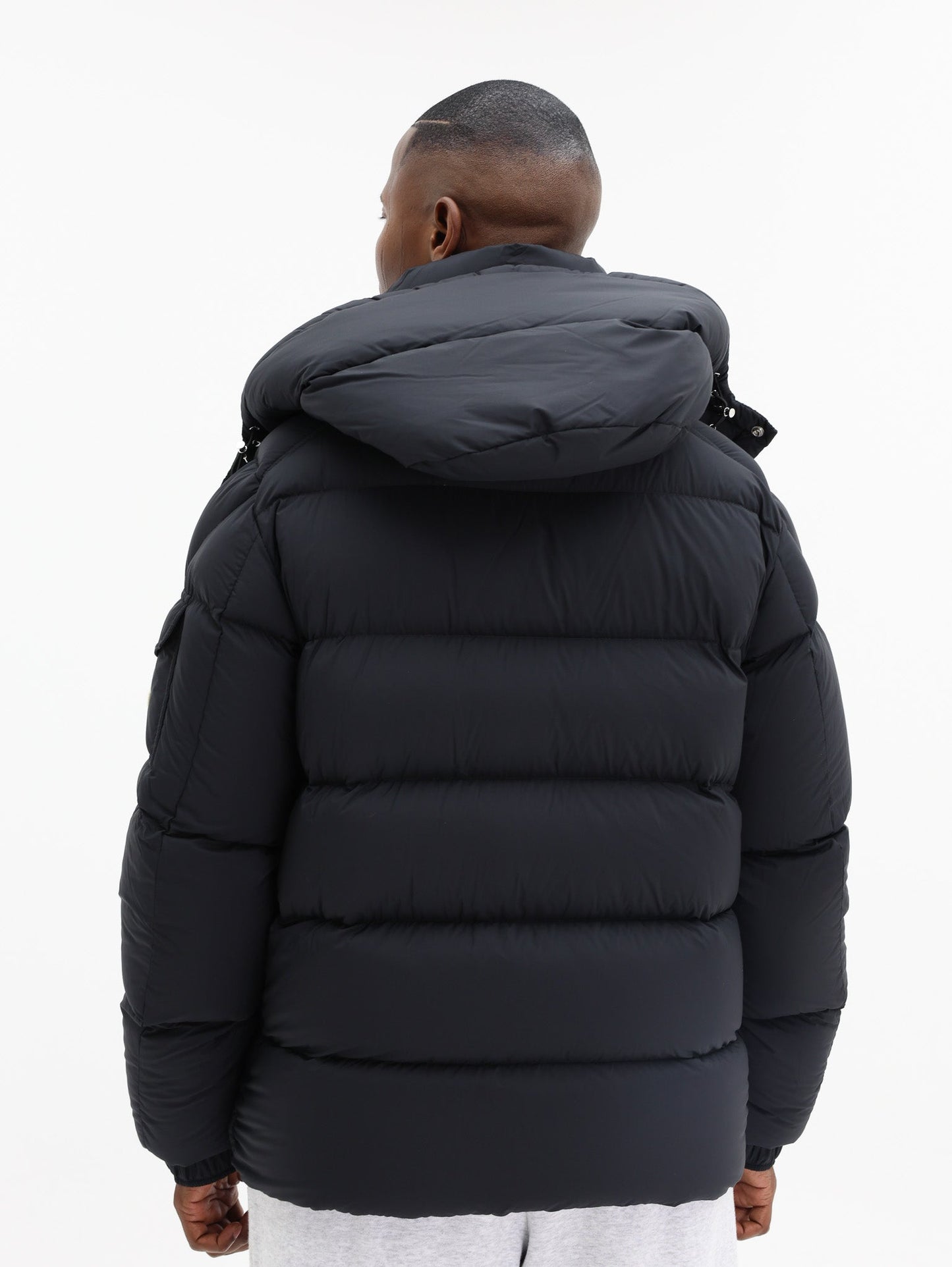 Moncler Jacket Maya Logo Black