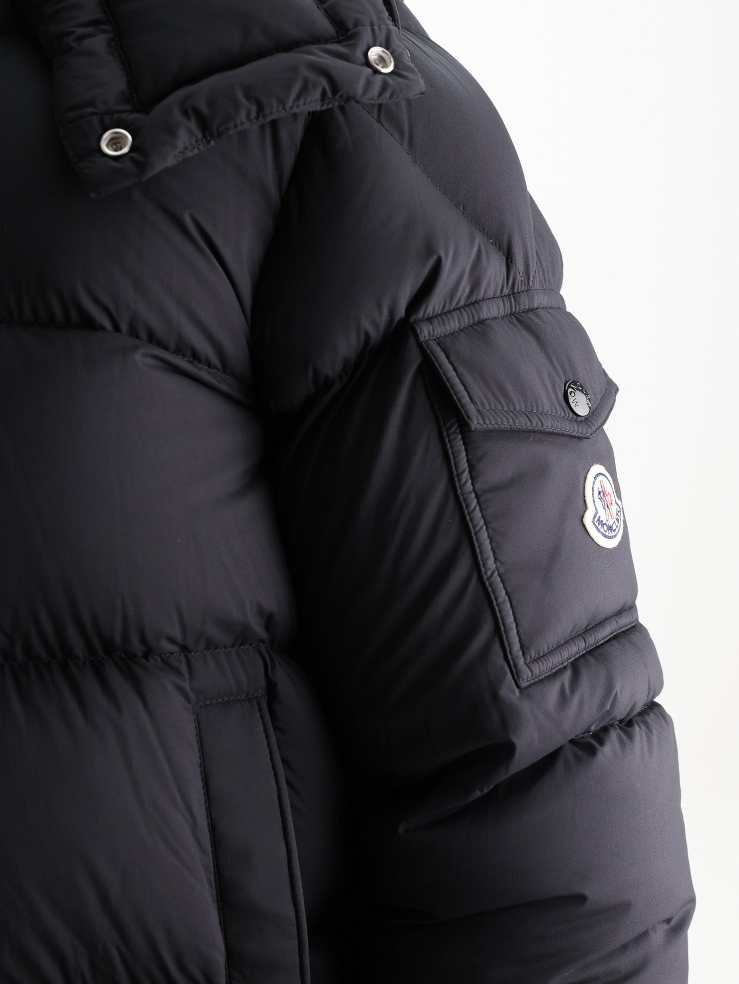 Moncler Jacket Maya Logo Black