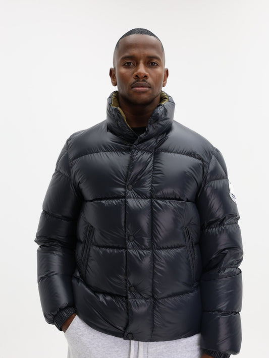 Moncler Jacket Tripiti Puffer Logo Black