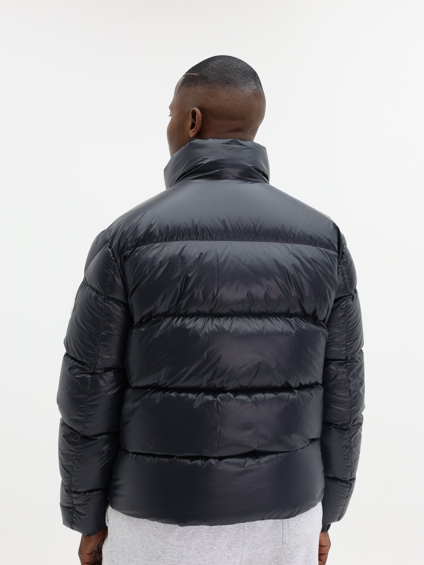 Moncler Jacket Tripiti Puffer Logo Black