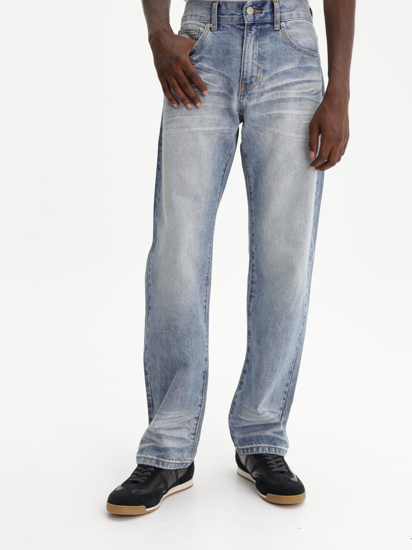 Billionaire Boys Club Jeans Astro Selvedge Denim Heavy Wash Blue
