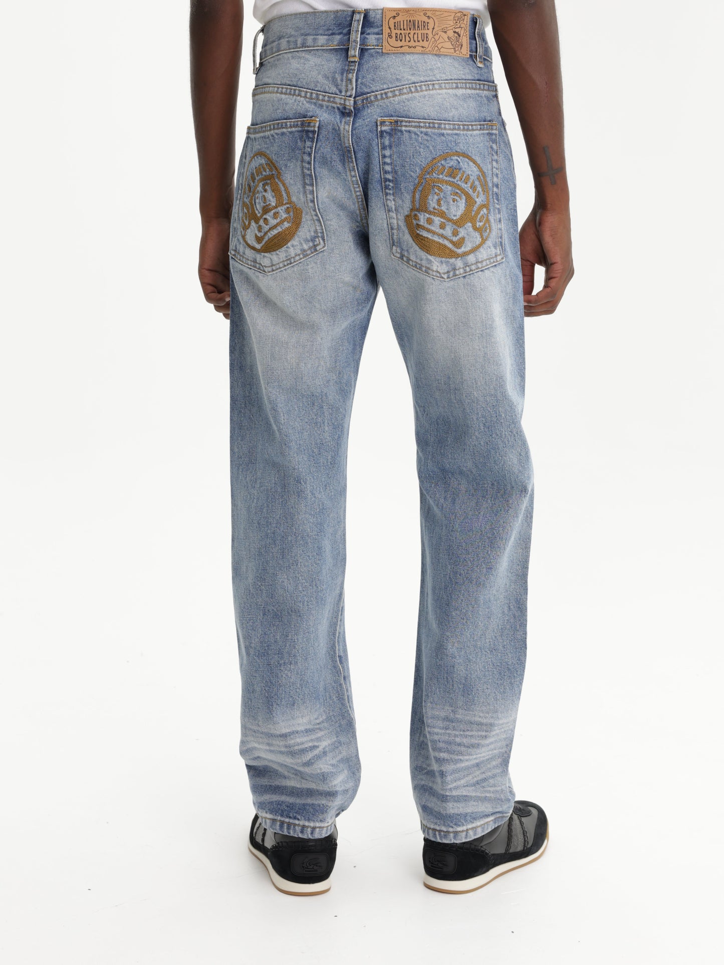Billionaire Boys Club Jeans Astro Selvedge Denim Heavy Wash Blue