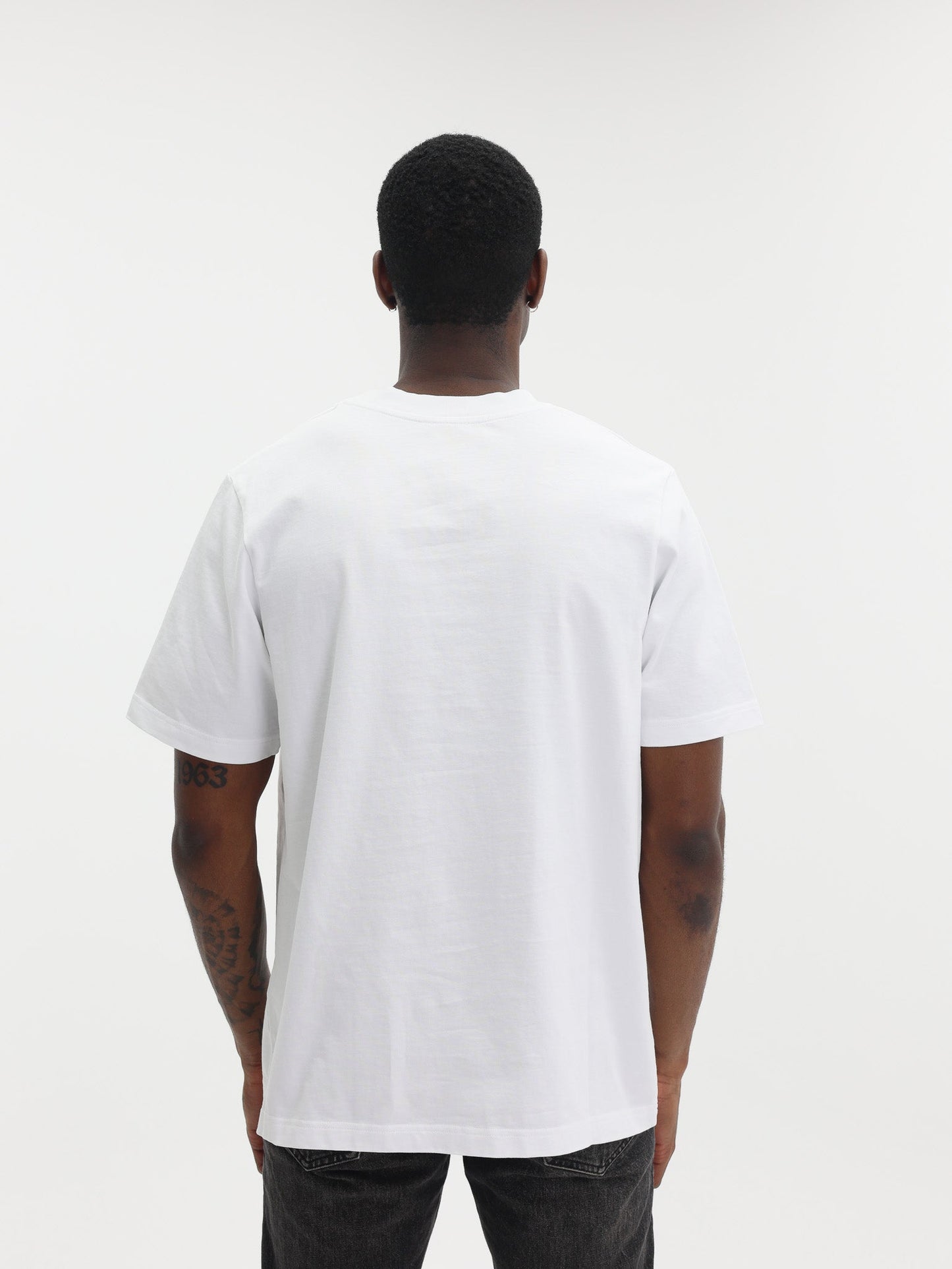 Casablanca T-Shirt Ingredients Print White