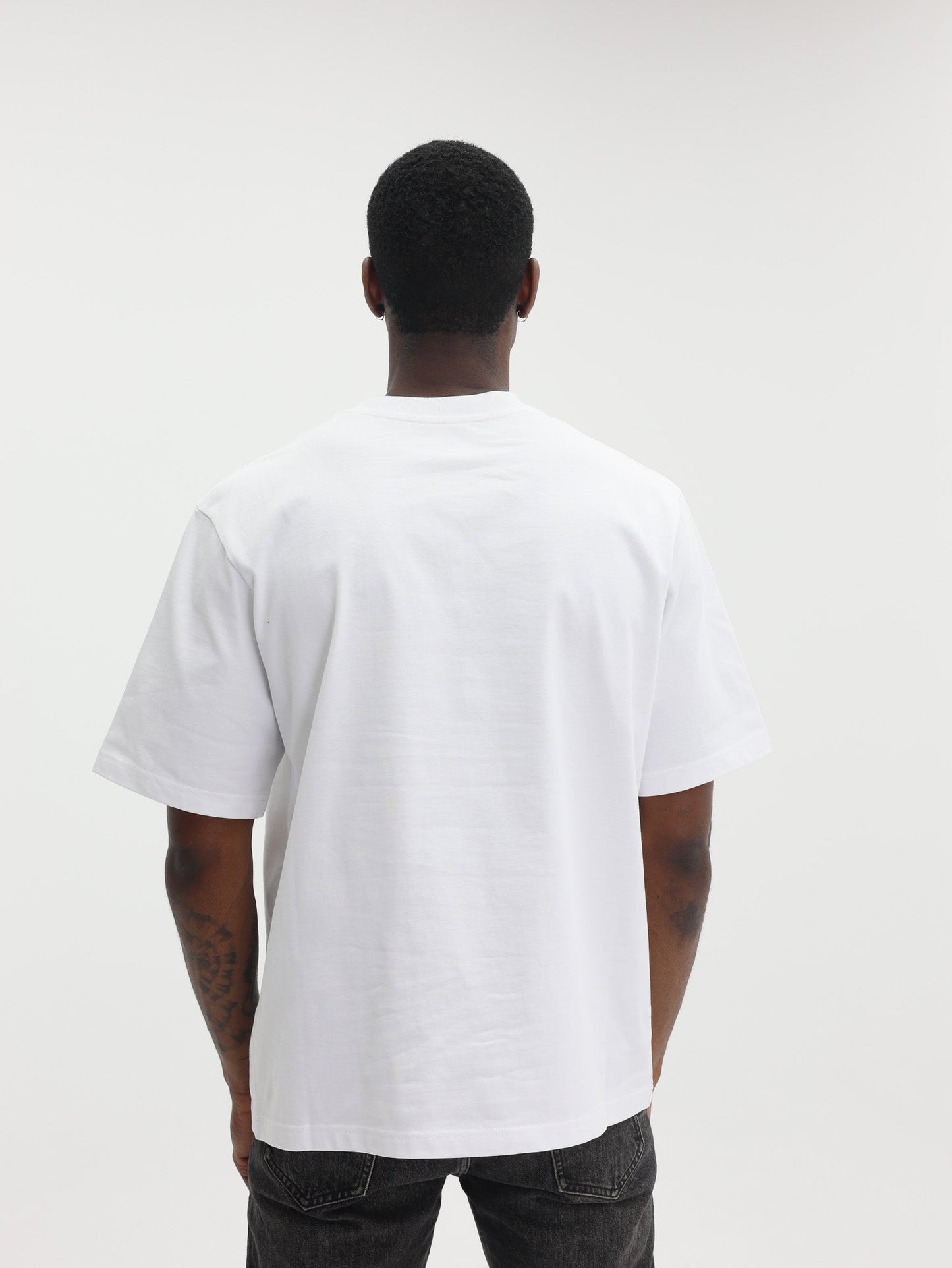 Casablanca T-Shirt Casa Chrome White