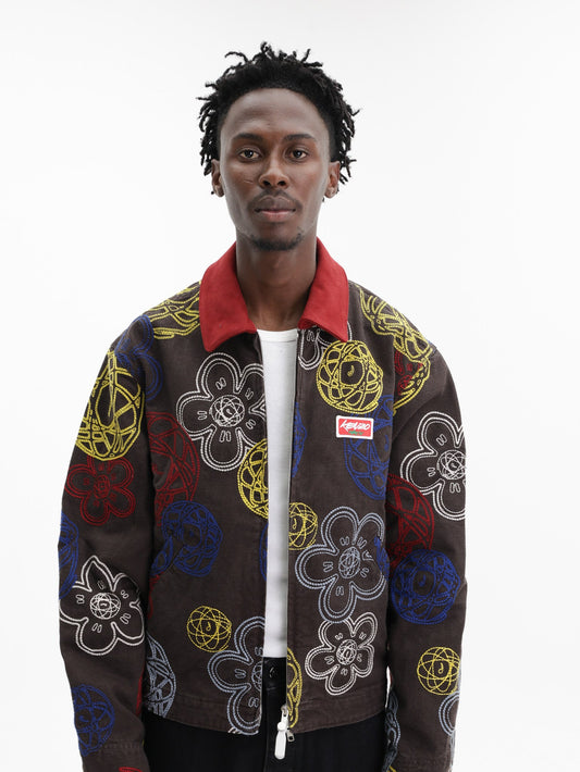 Kenzo Jacket X Futura 2000 Chocolate