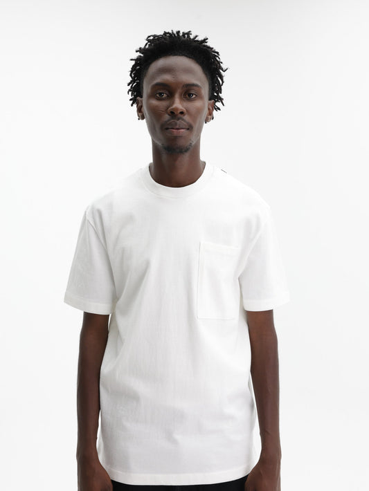Jil Sander Crew Pocket White