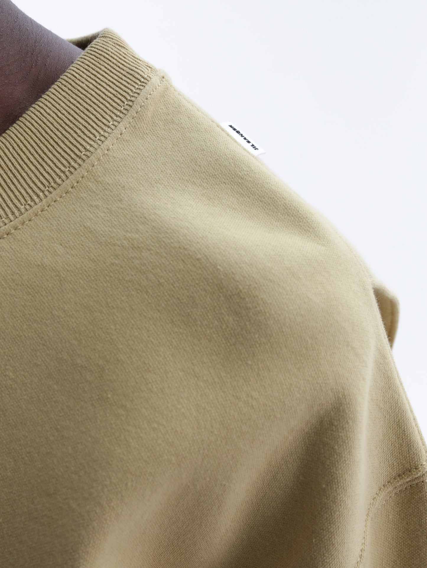 Jil Sander Crew Boxy Fit Camel