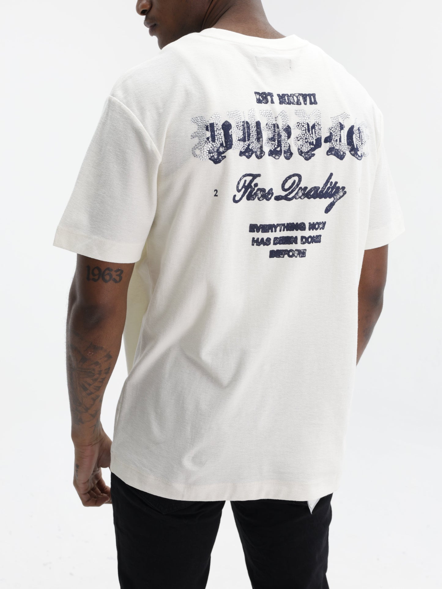 Purple T-Shirt Textured Off White