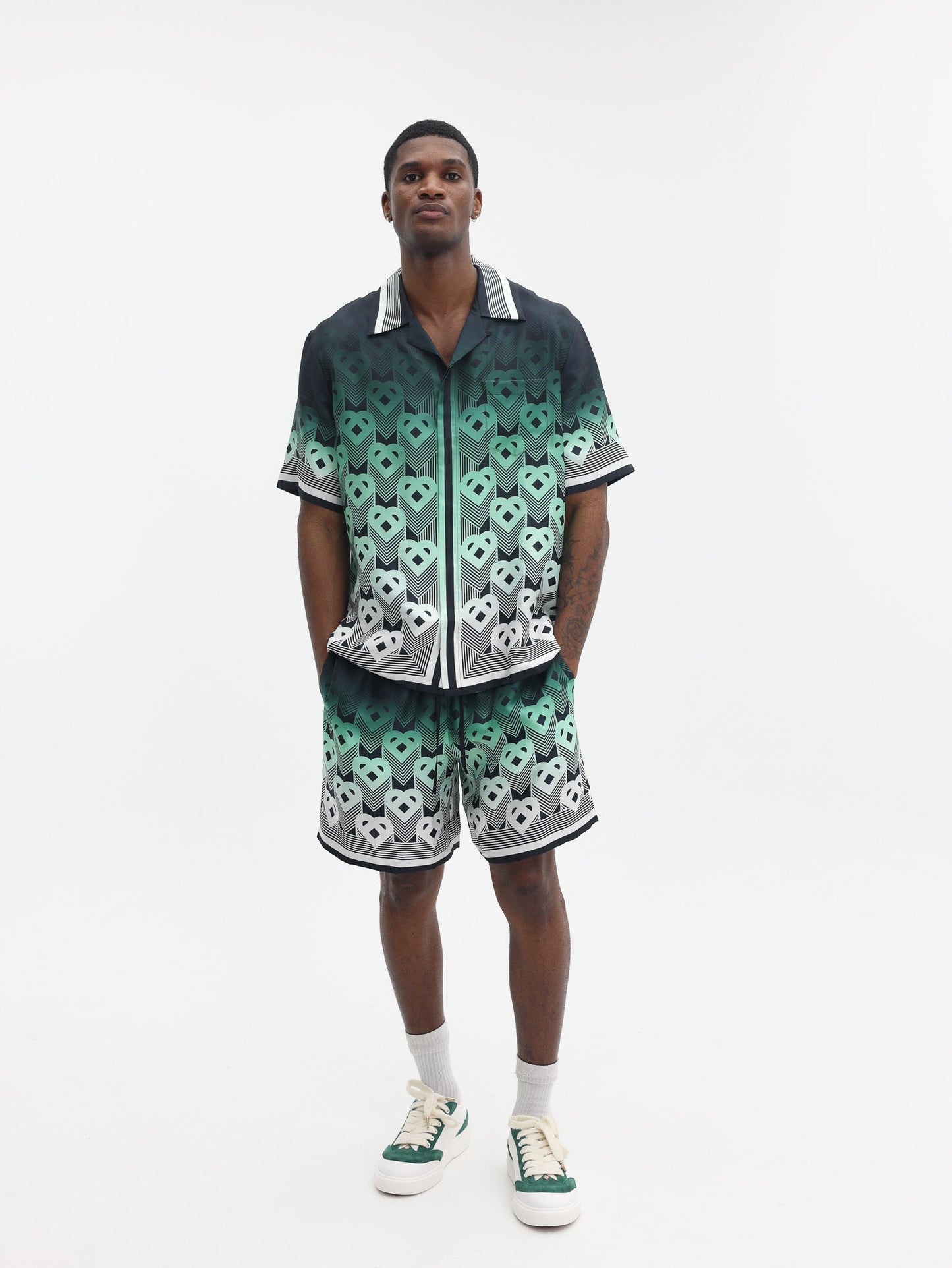 Casablanca Shorts Monogram Gradient Multi