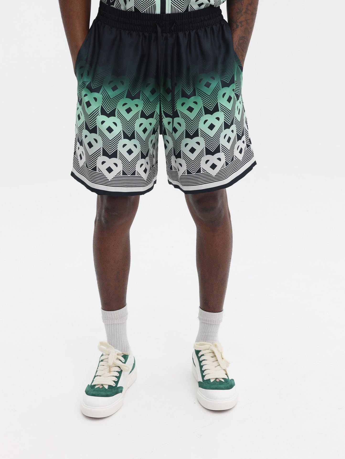 Casablanca Shorts Monogram Gradient Multi