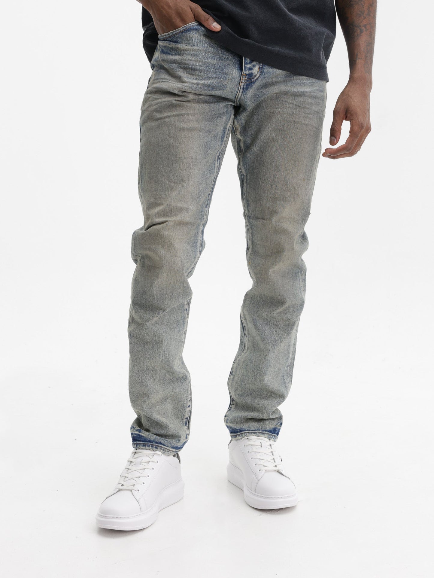 Purple Jeans Glow Dirty Indigo