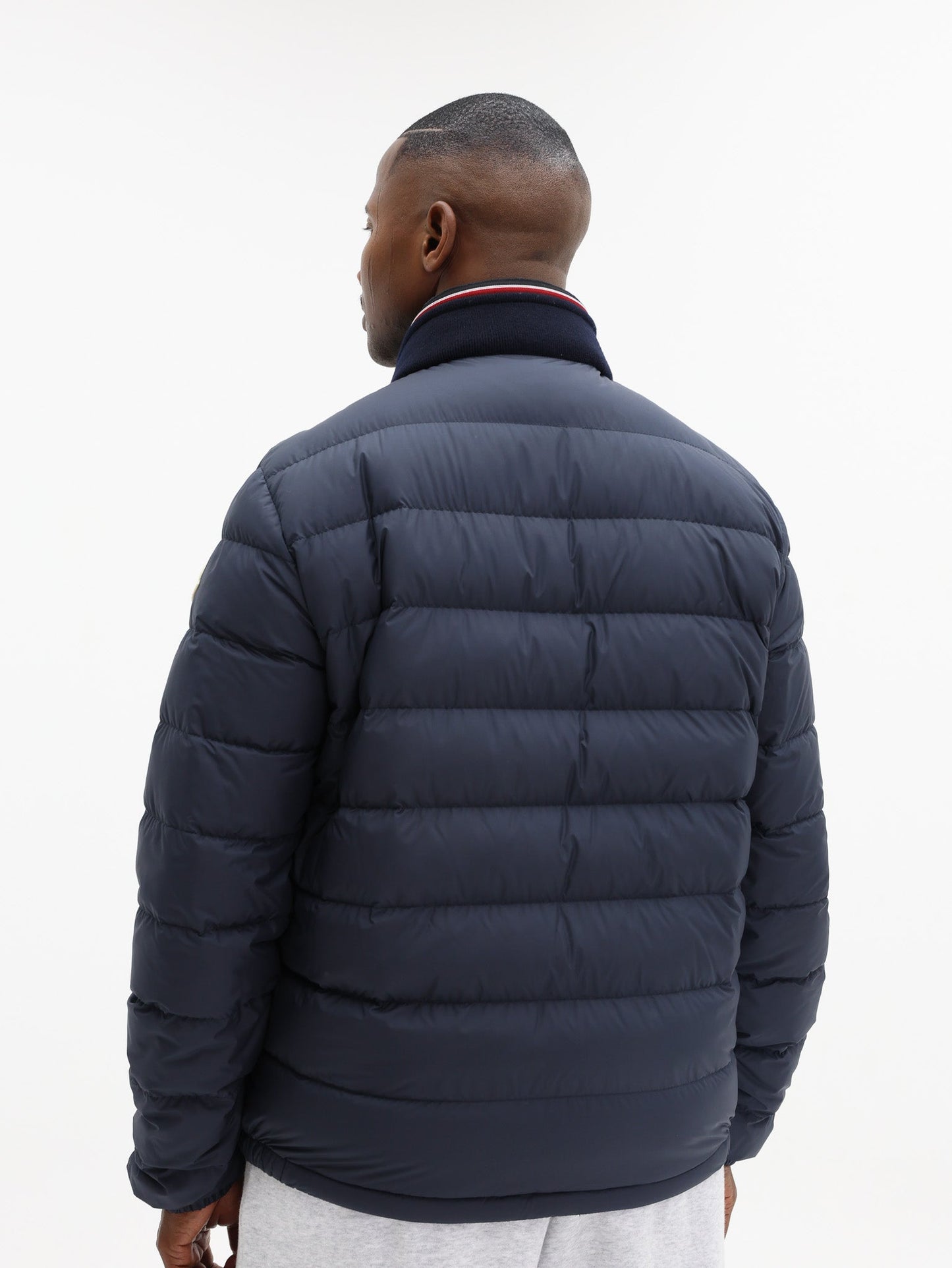 Moncler Jacket Brendann Puffer Logo Navy