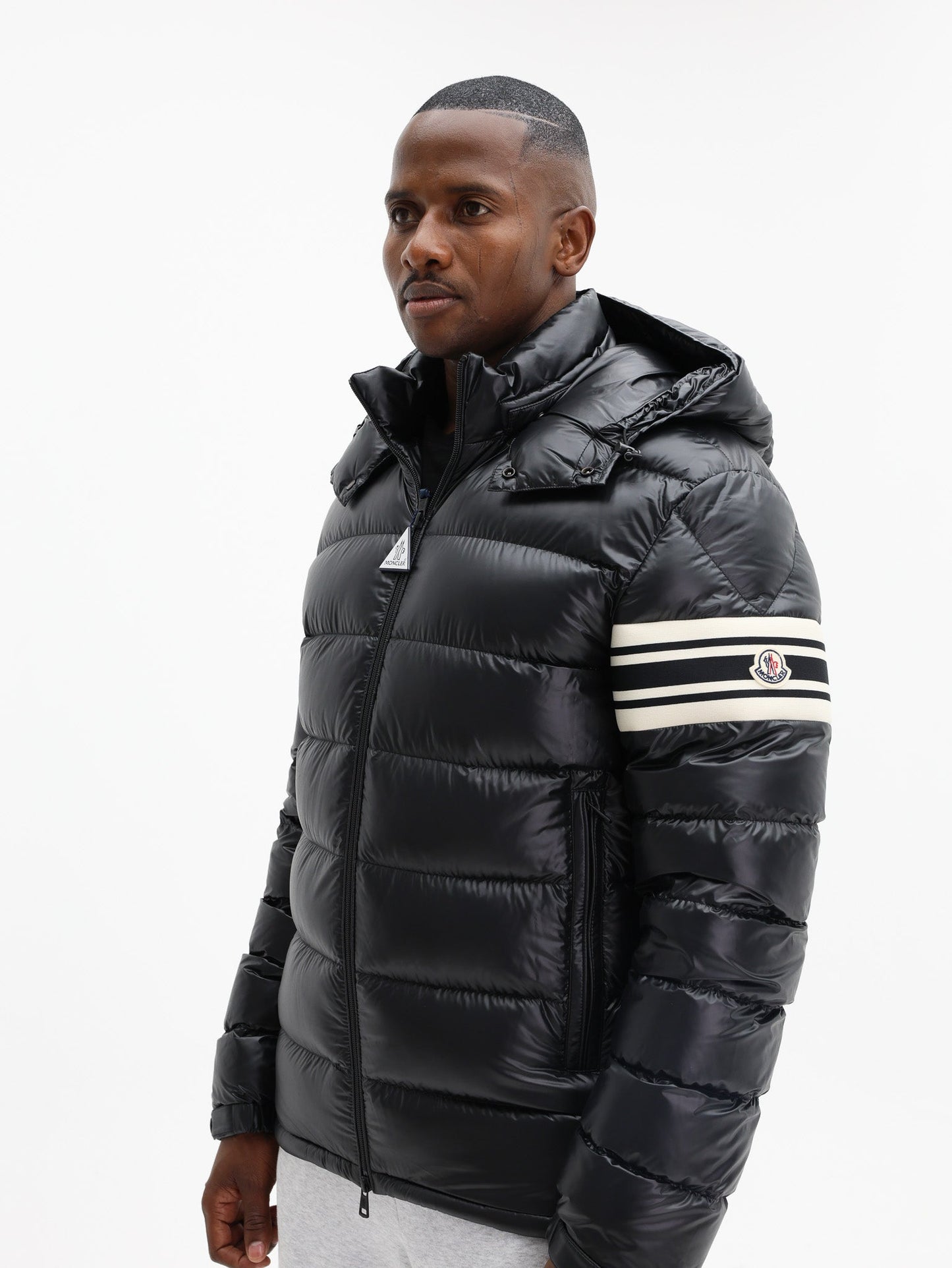 Moncler Jacket Landre Logo Black