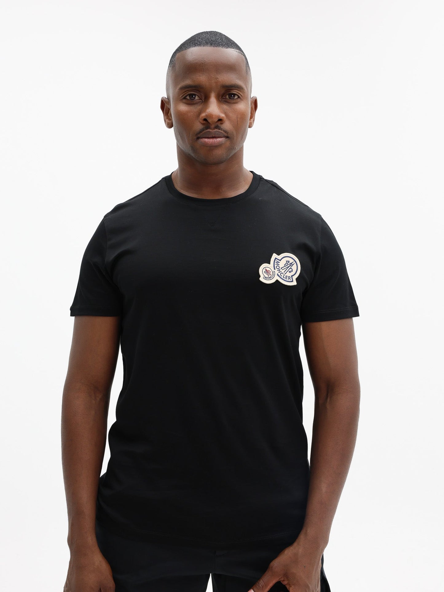 Moncler T-Shirt Maglia Logo Black