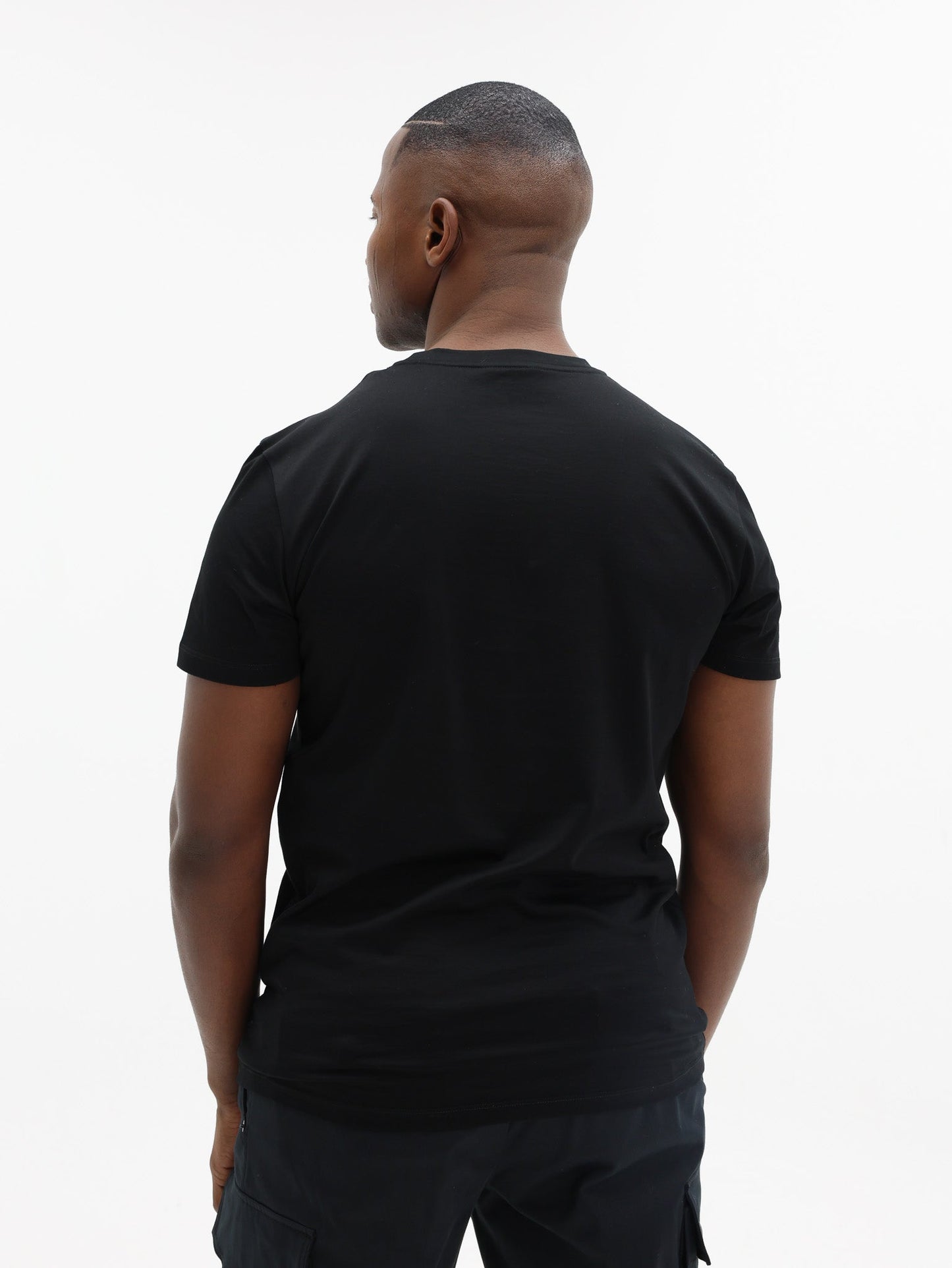 Moncler T-Shirt Maglia Logo Black