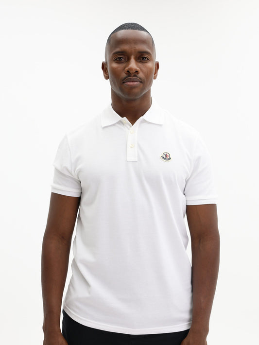 Moncler Golfer Logo White