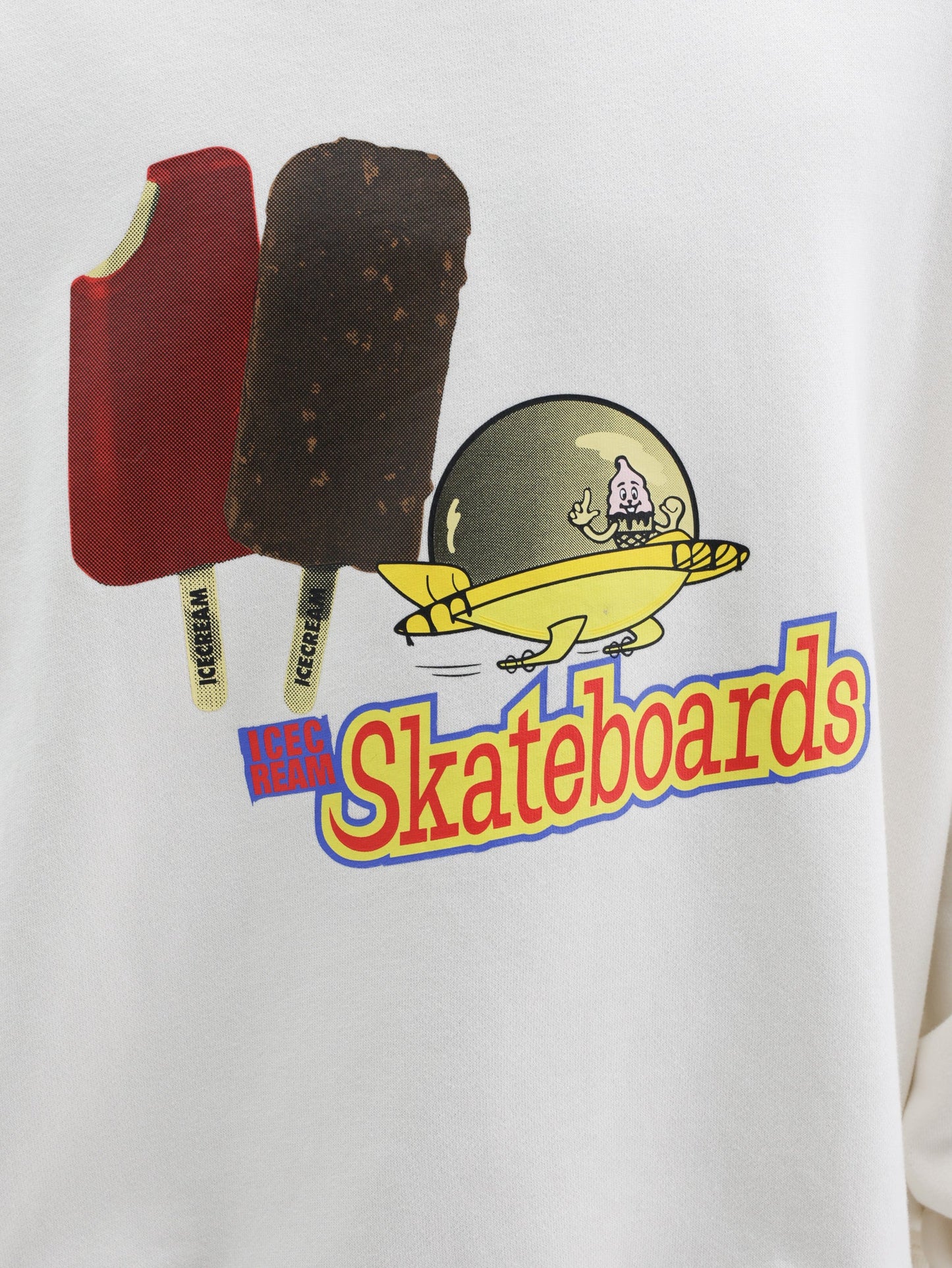 Icecream Sweater Flying Car Off-White