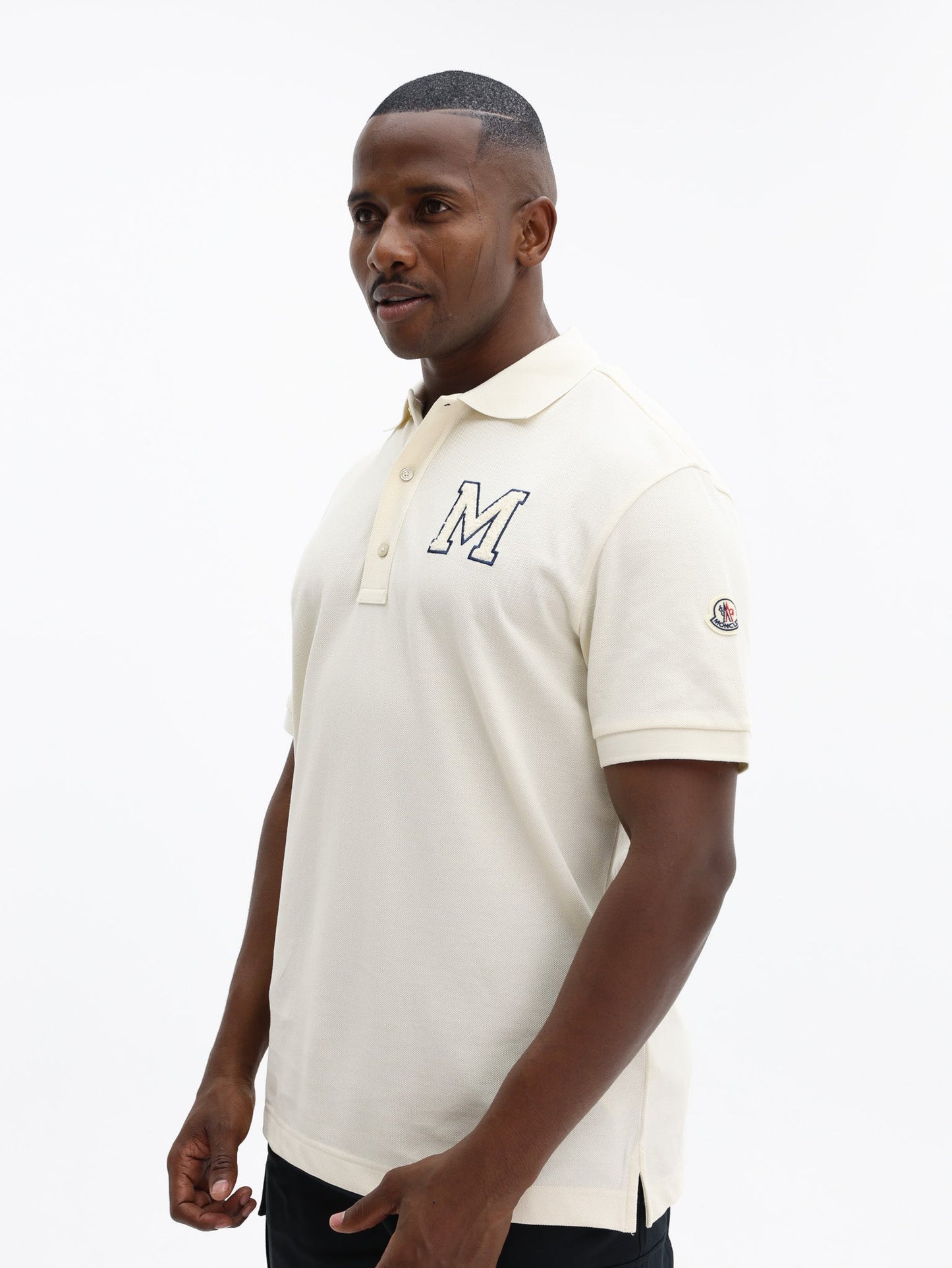 Moncler Golfer Logo Beige