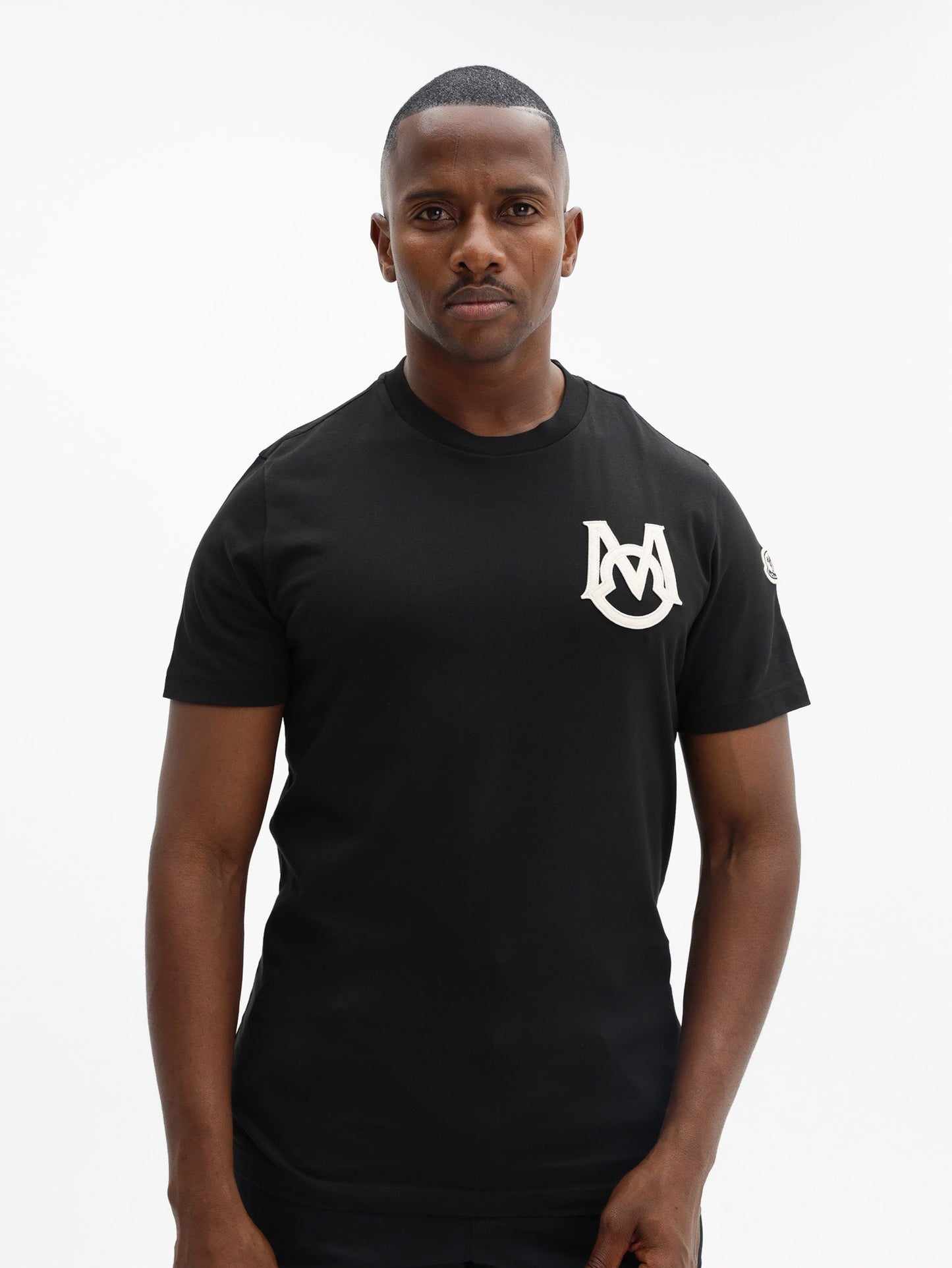 Moncler T-Shirt Logo Black