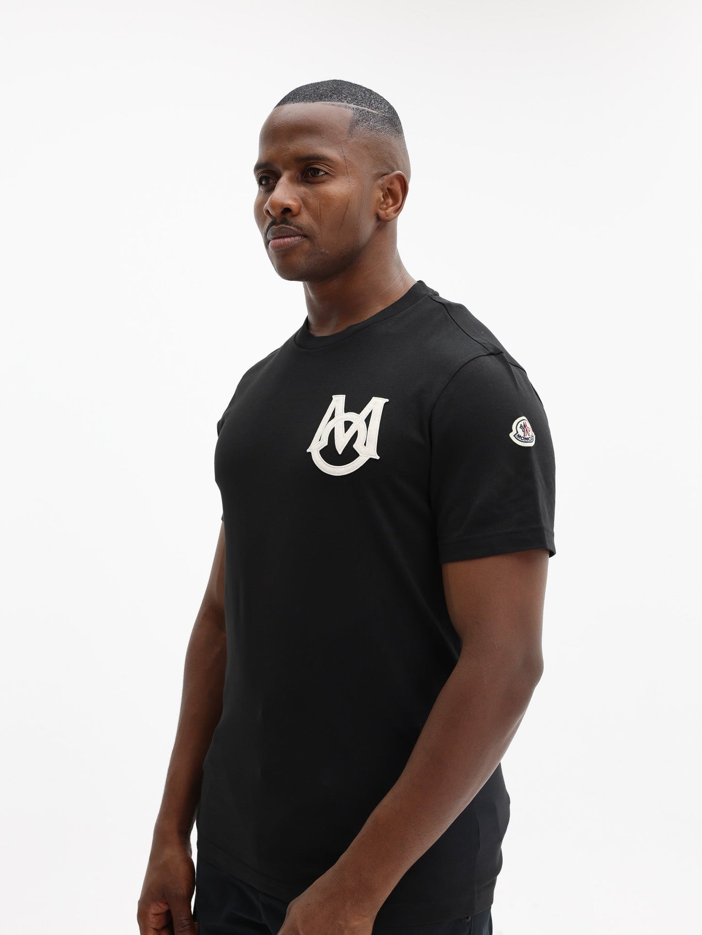 Moncler T-Shirt Logo Black