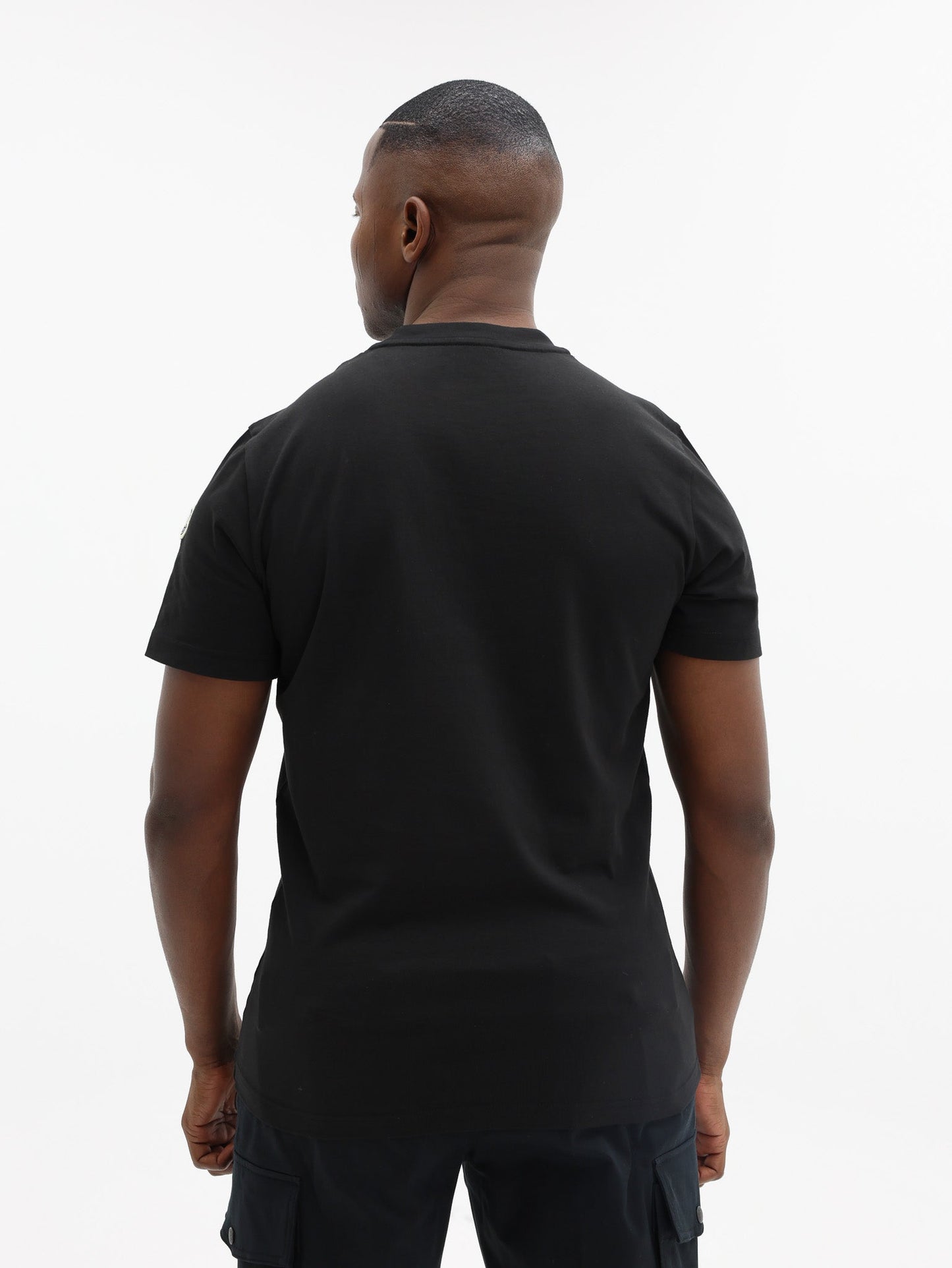 Moncler T-Shirt Logo Black
