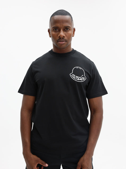 Moncler T-Shirt Logo Black