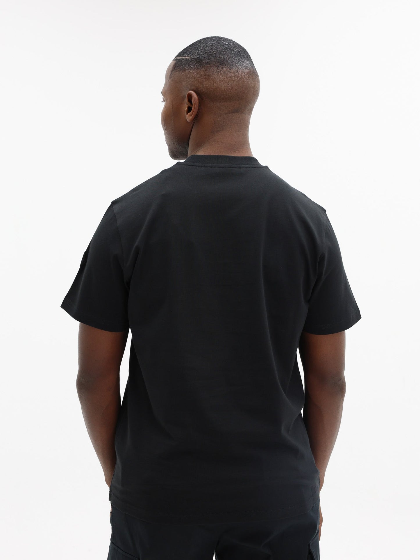 Moncler T-Shirt Logo Black