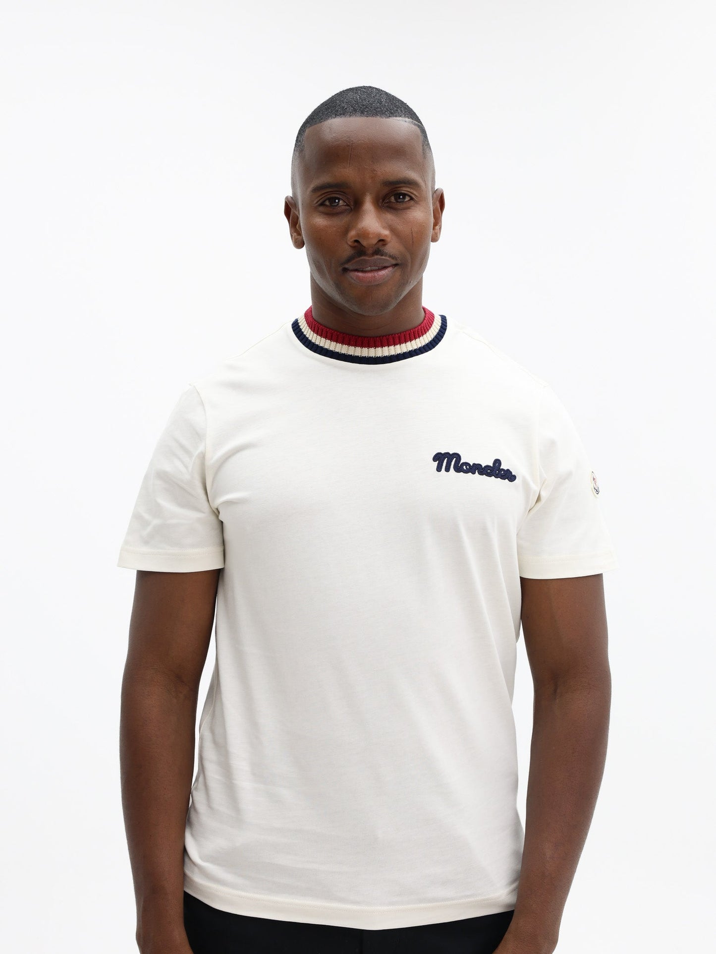 Moncler T-Shirt Logo Off-White