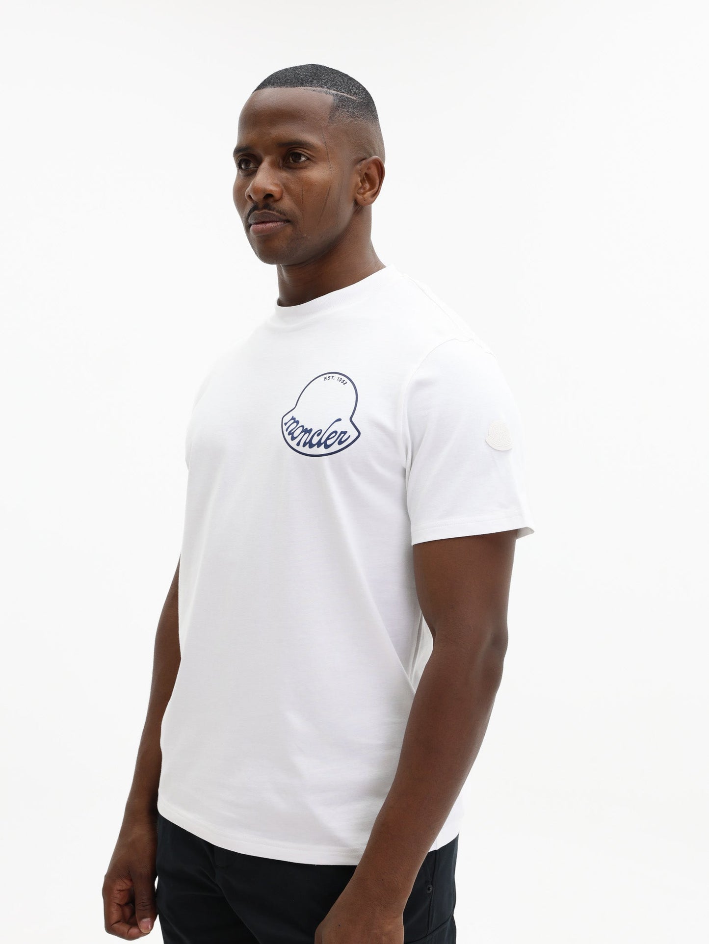 Moncler T-Shirt Logo White