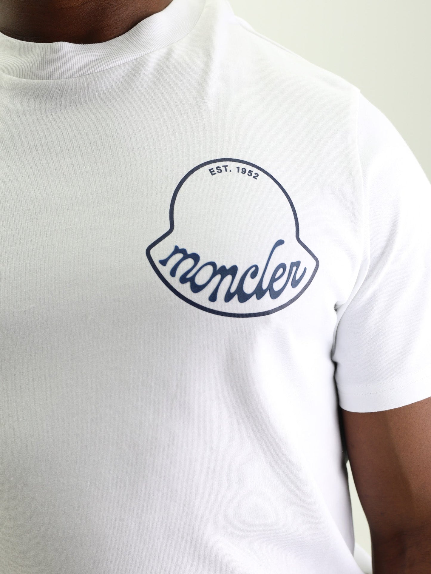 Moncler T-Shirt Logo White