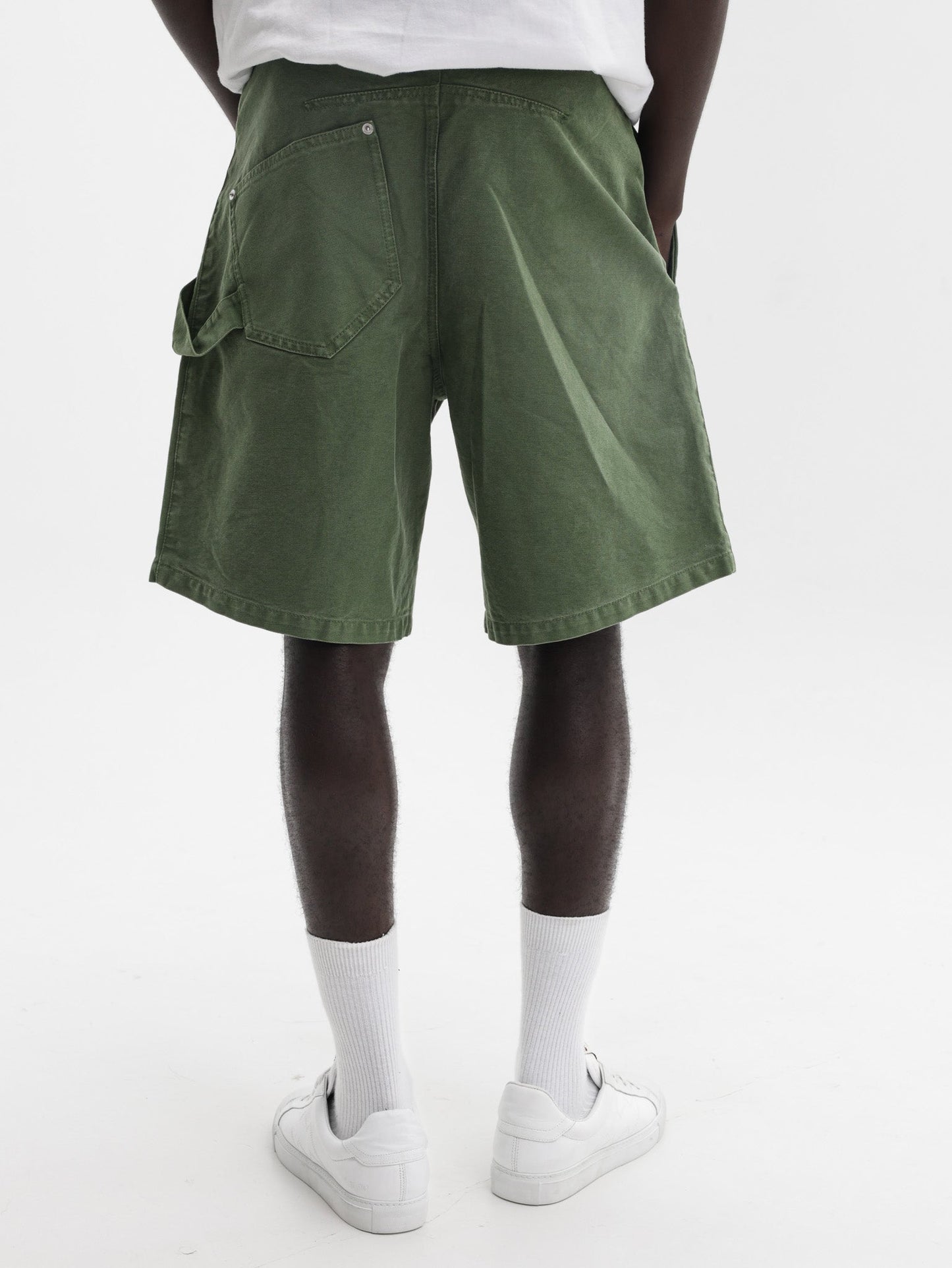 Jw Anderson Shorts Denim Dark Green