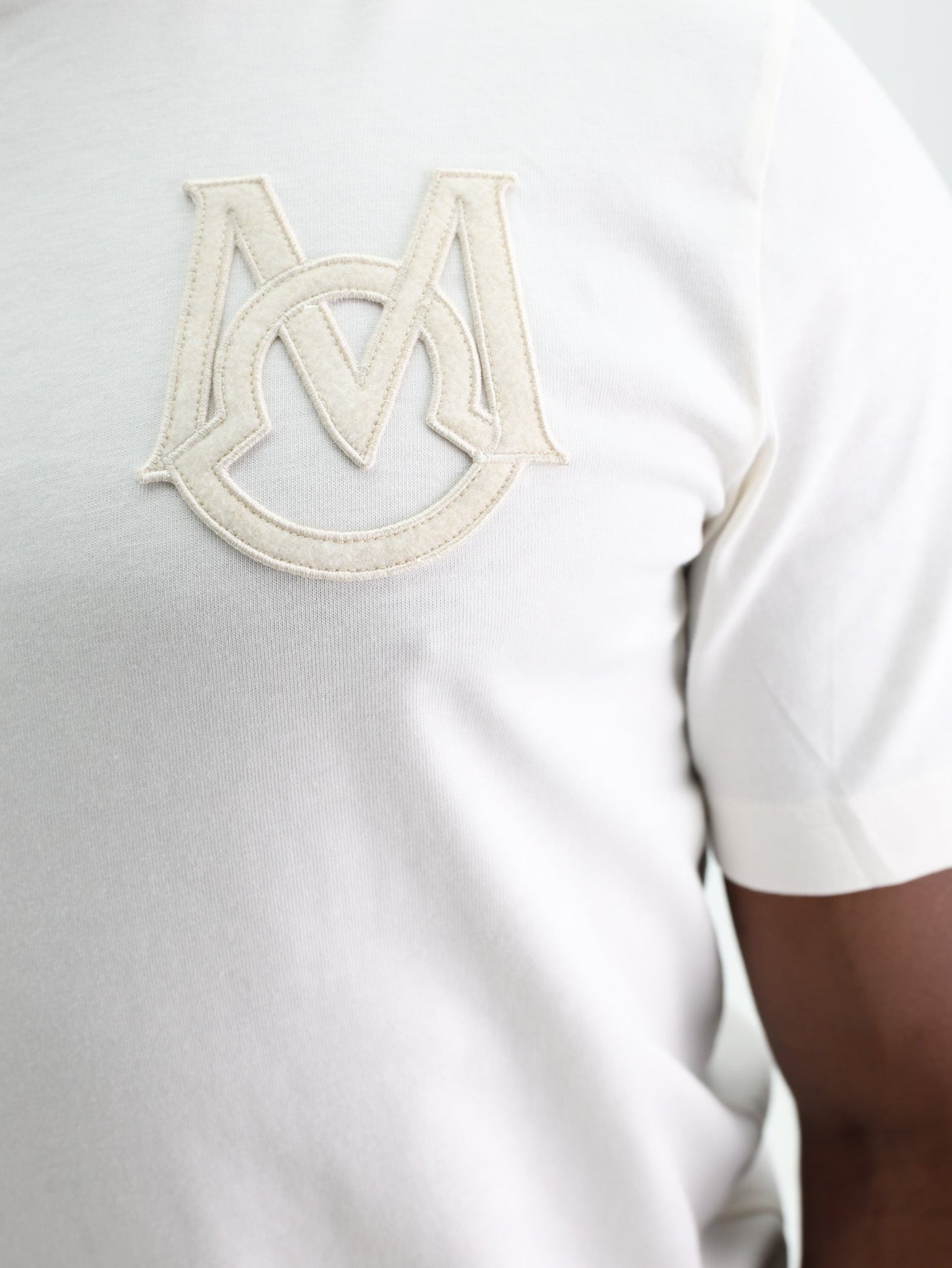 Moncler T-Shirt Logo Off-White