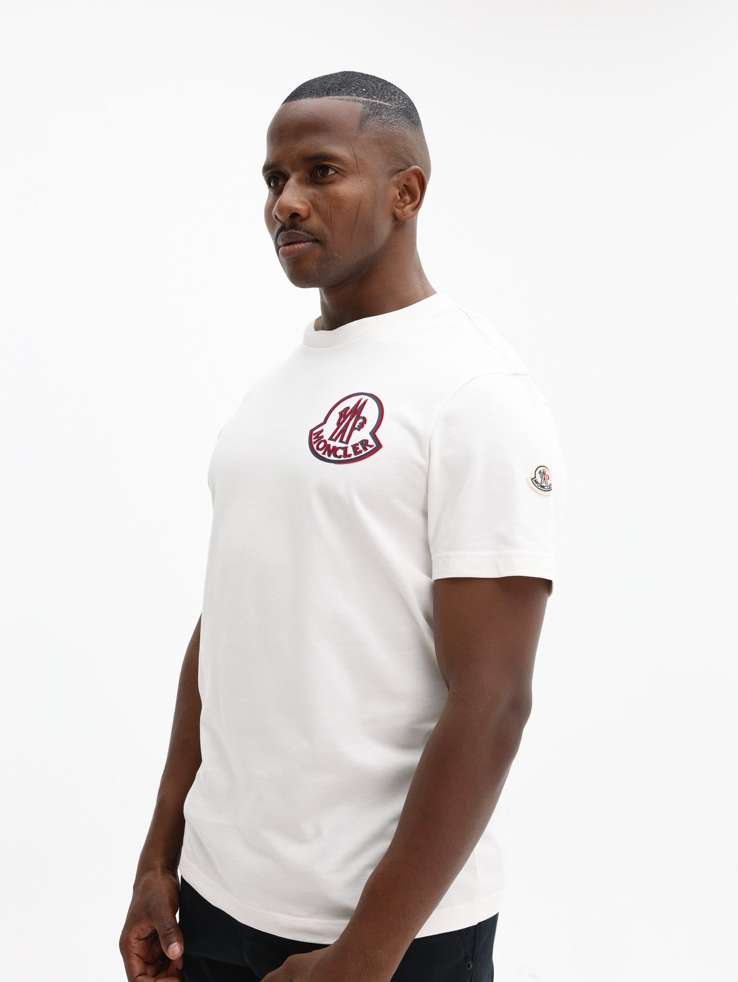 Moncler T-Shirt Logo White