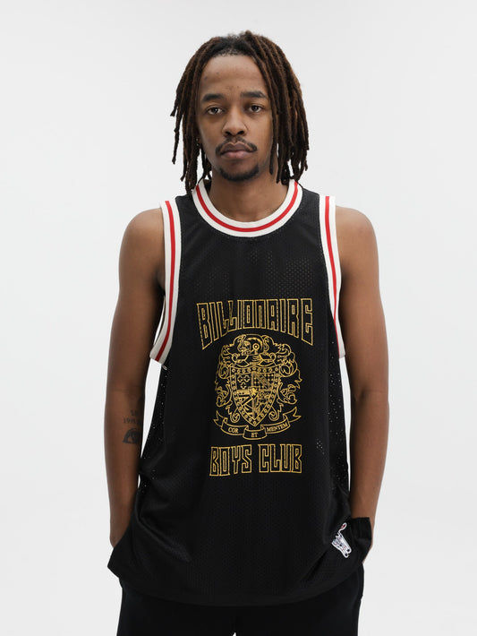 Billionaire Boys Club T-Shirt Basketball Crest Black