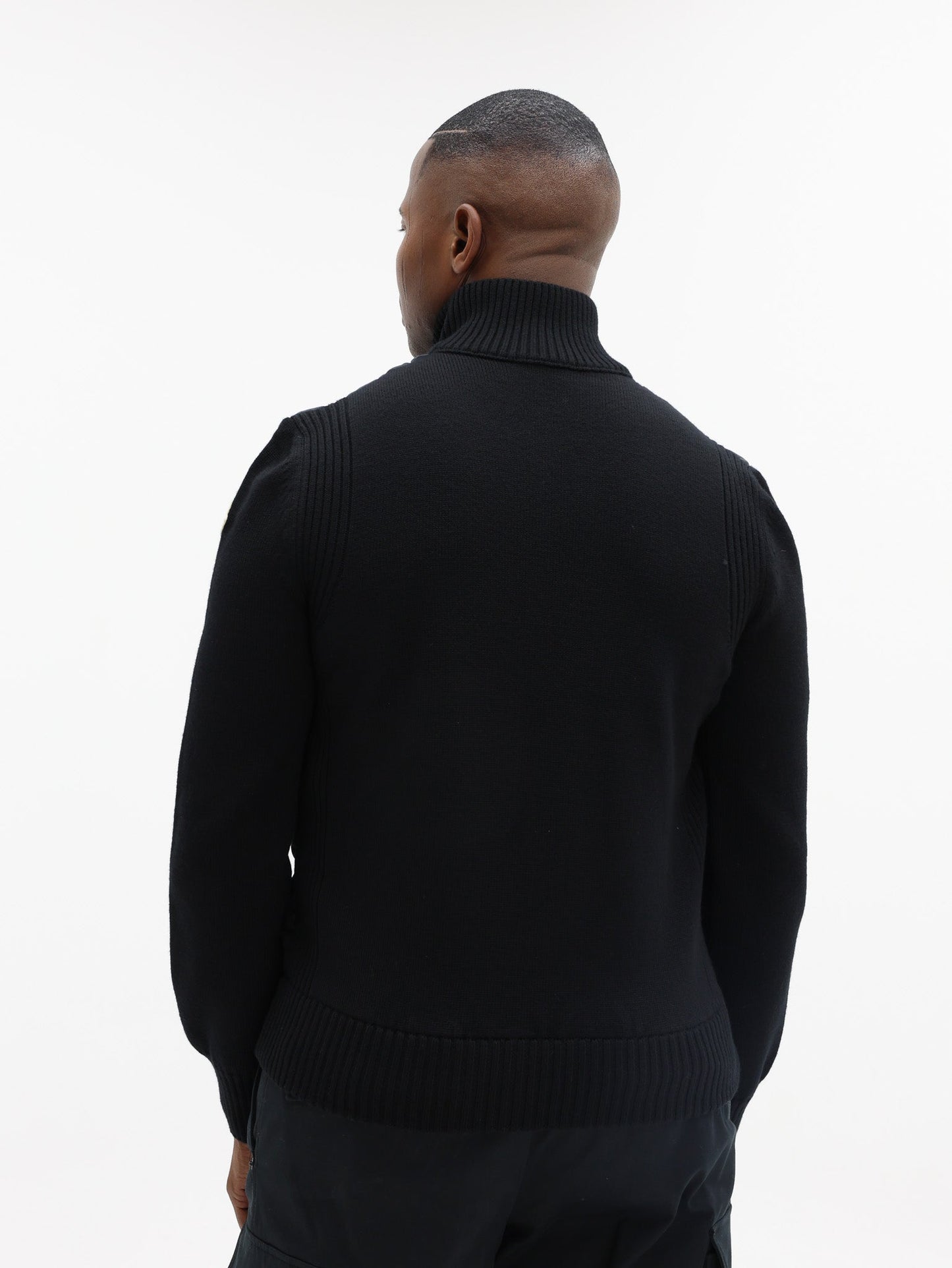 Moncler Cardigan Tricot Black