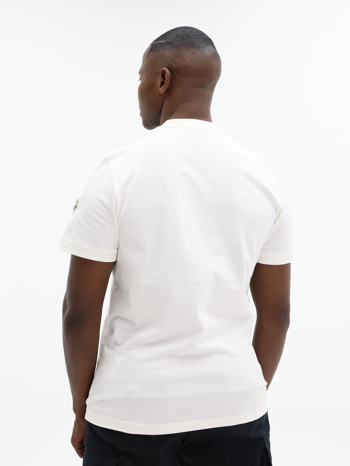 Moncler T-Shirt Logo Off-White