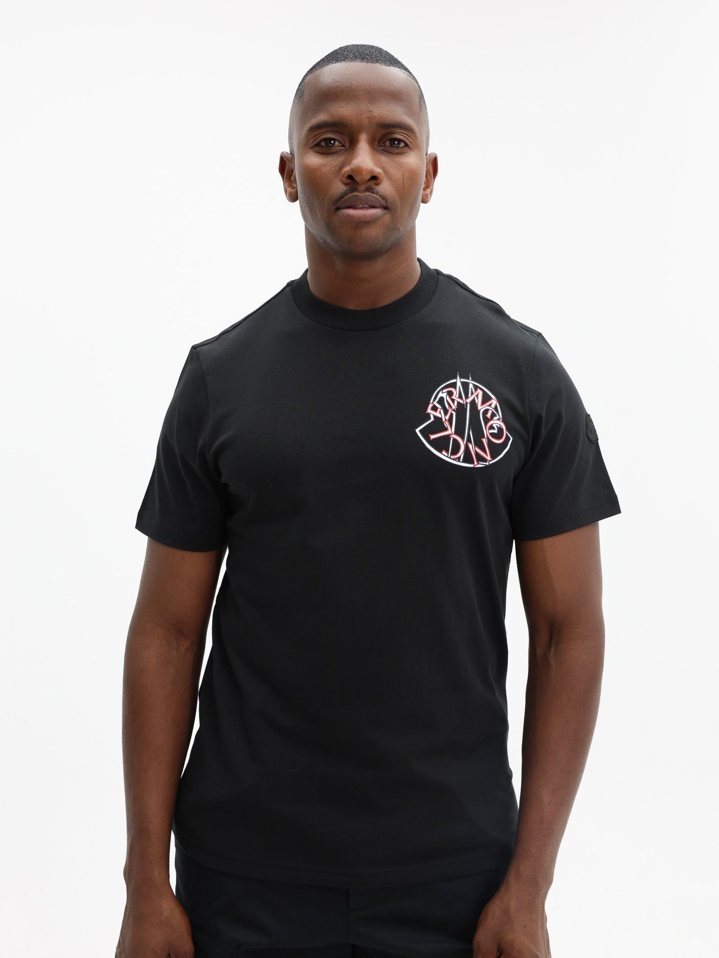 Moncler T-Shirt Logo Black