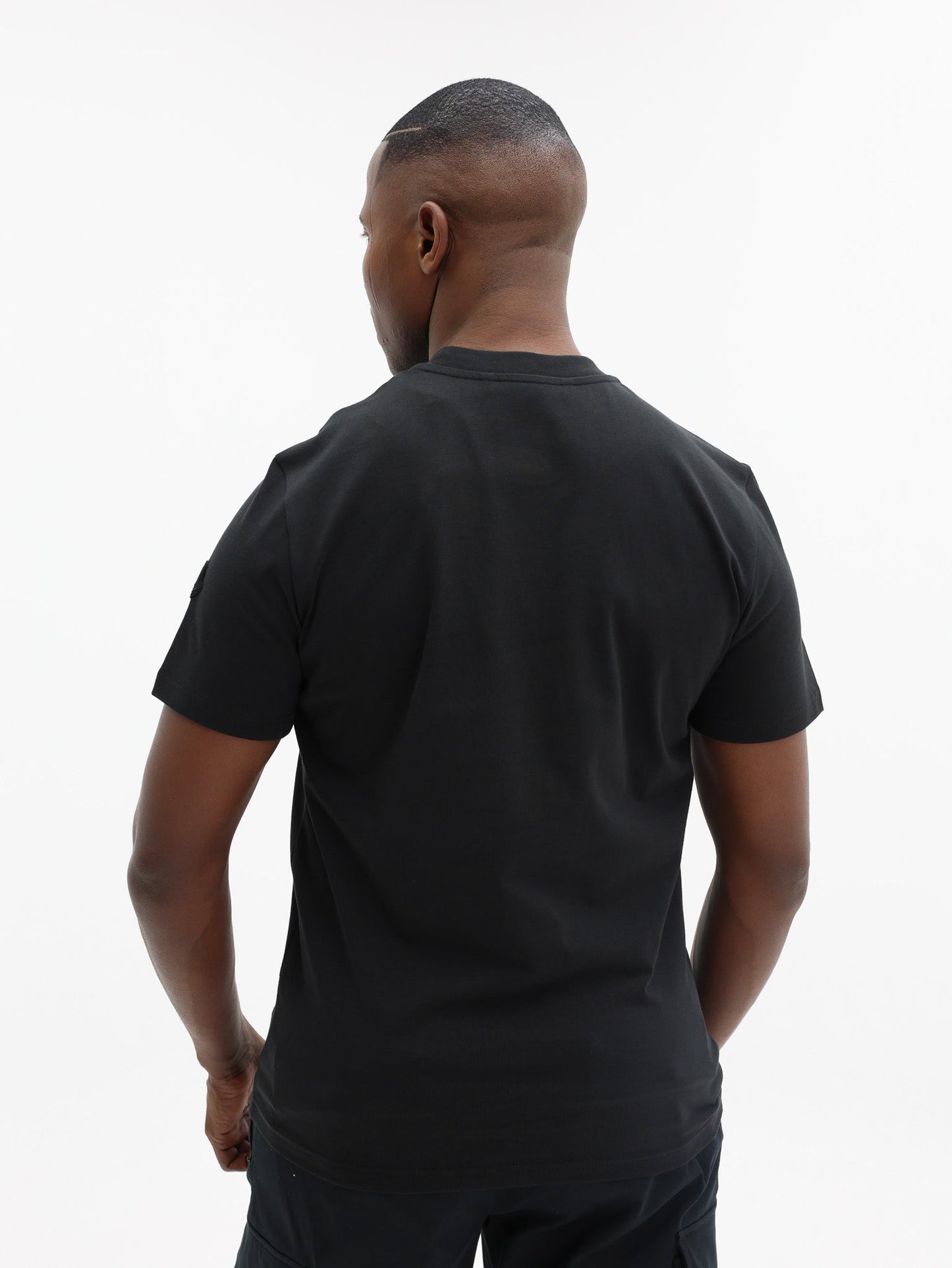 Moncler T-Shirt Logo Black