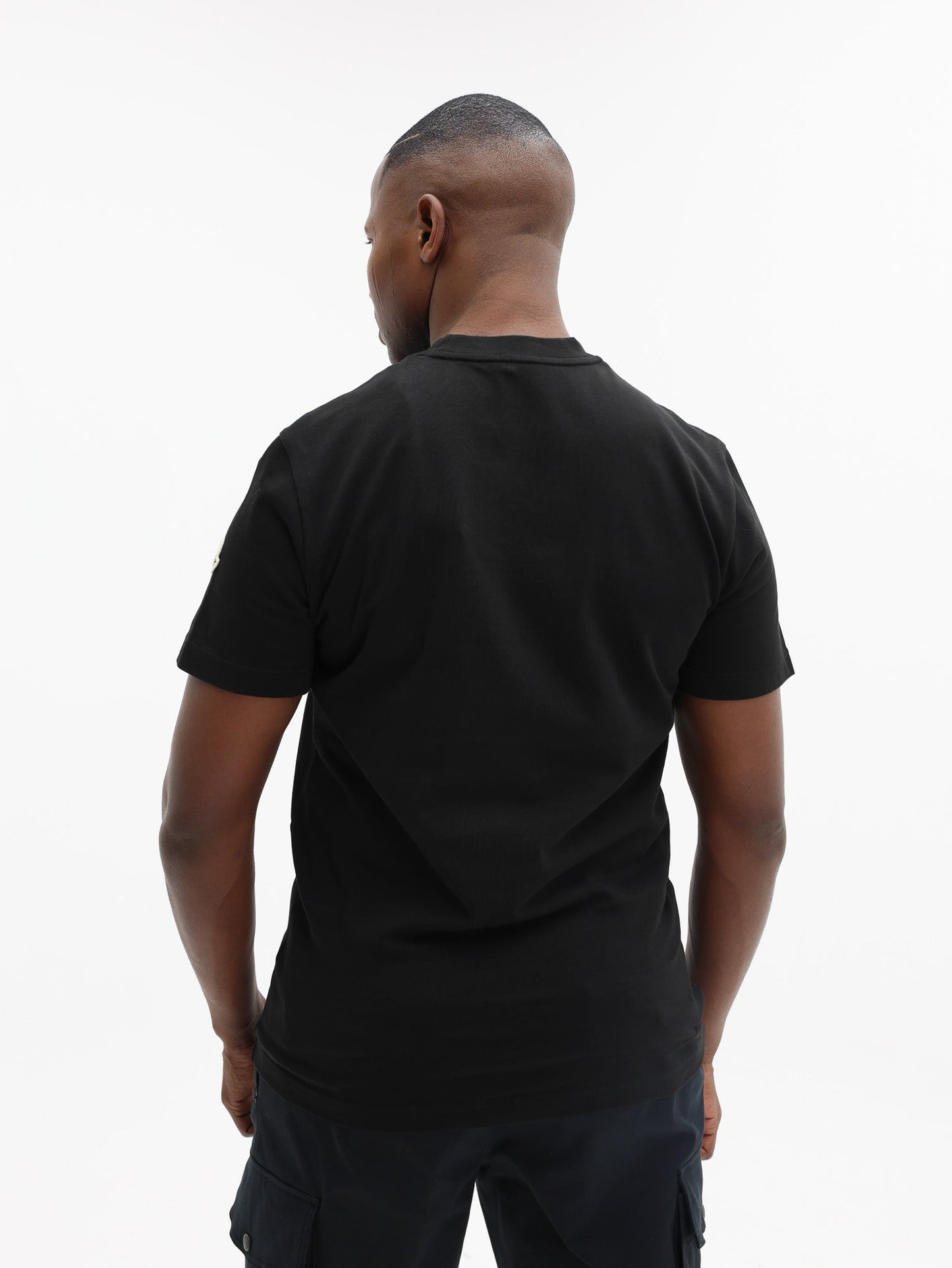 Moncler T-Shirt Logo Black