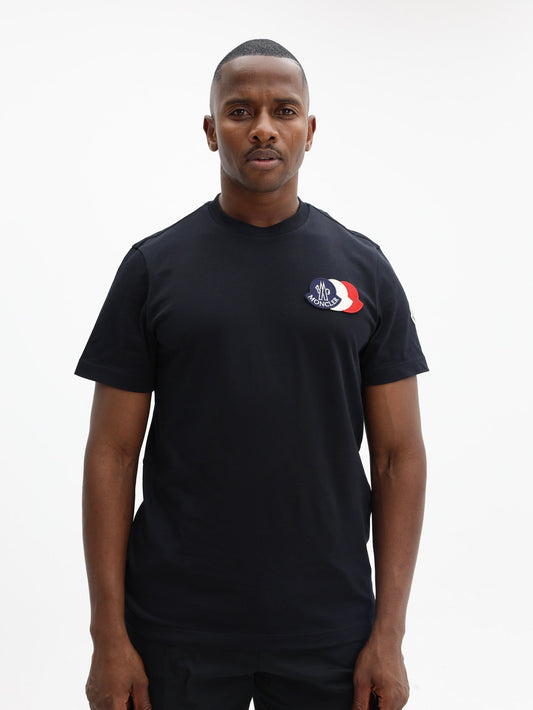 Moncler T-Shirt Logo Black