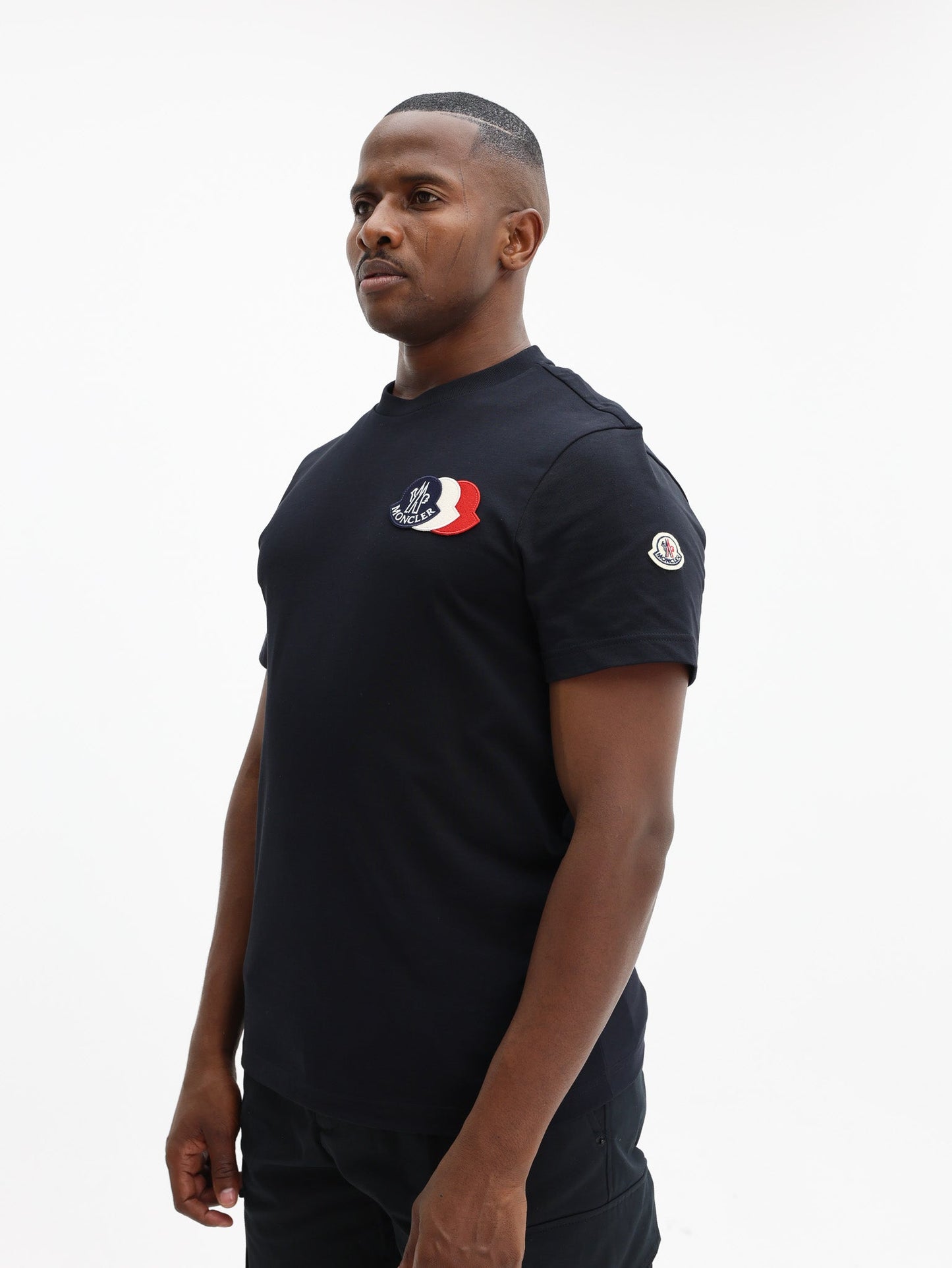 Moncler T-Shirt Logo Black