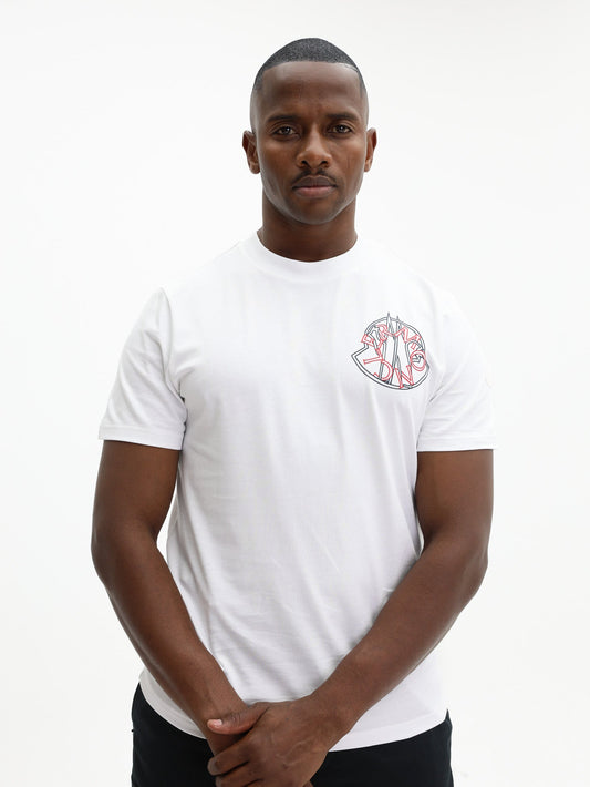 Moncler T-Shirt Logo White